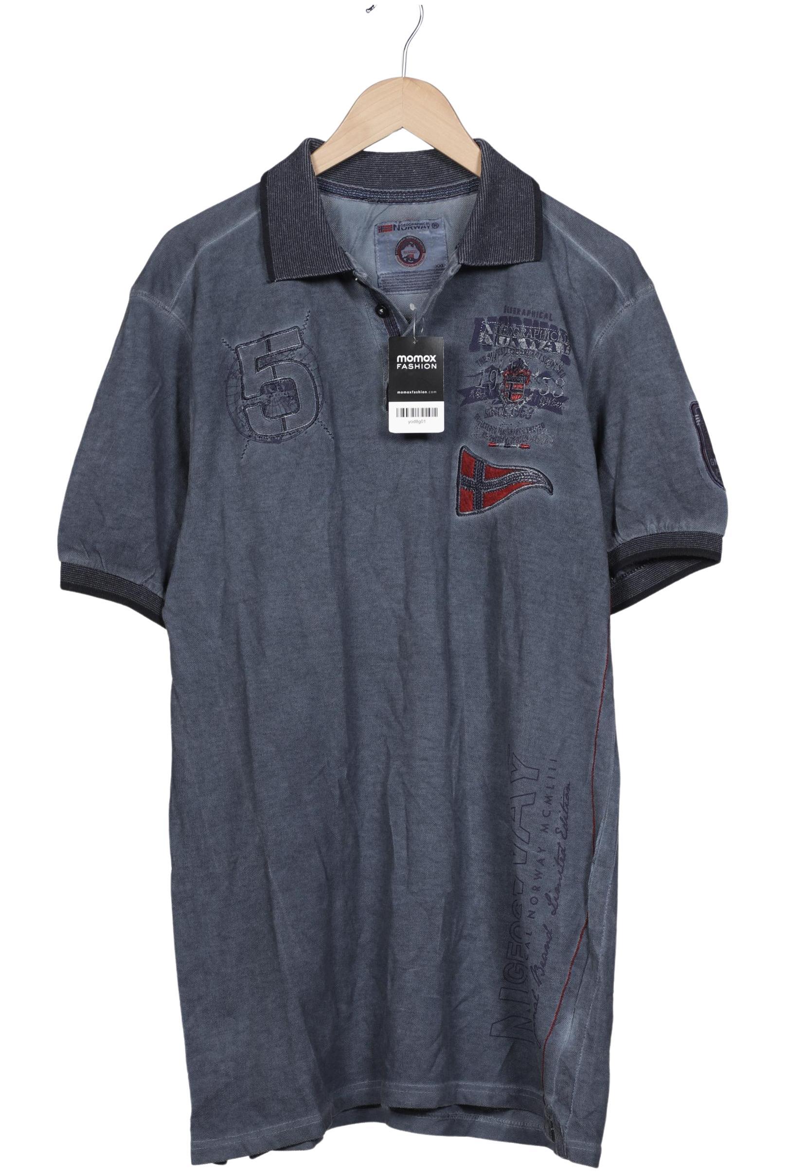 

Geographical Norway Herren Poloshirt, blau, Gr. 56