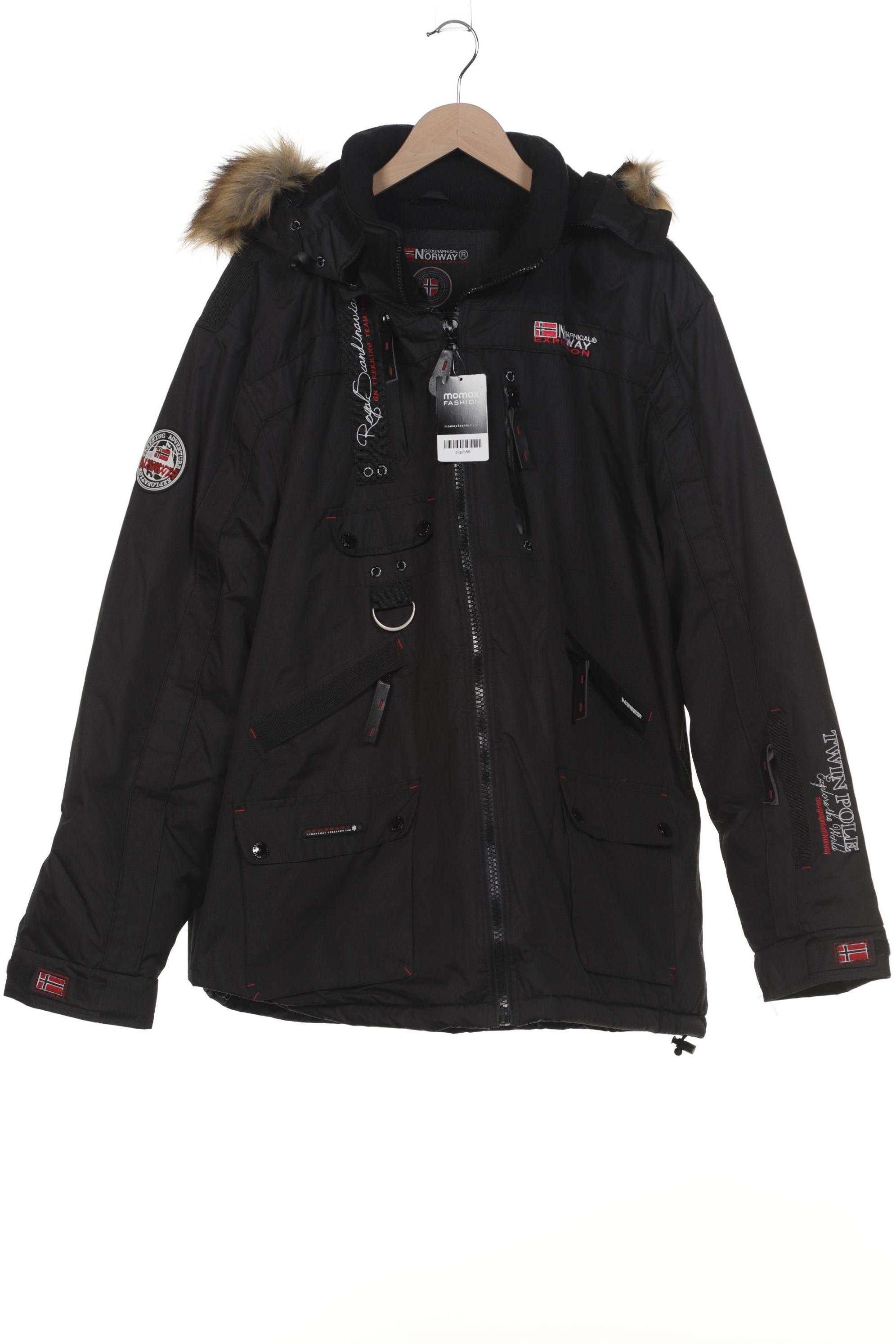 

Geographical Norway Herren Jacke, schwarz, Gr. 56