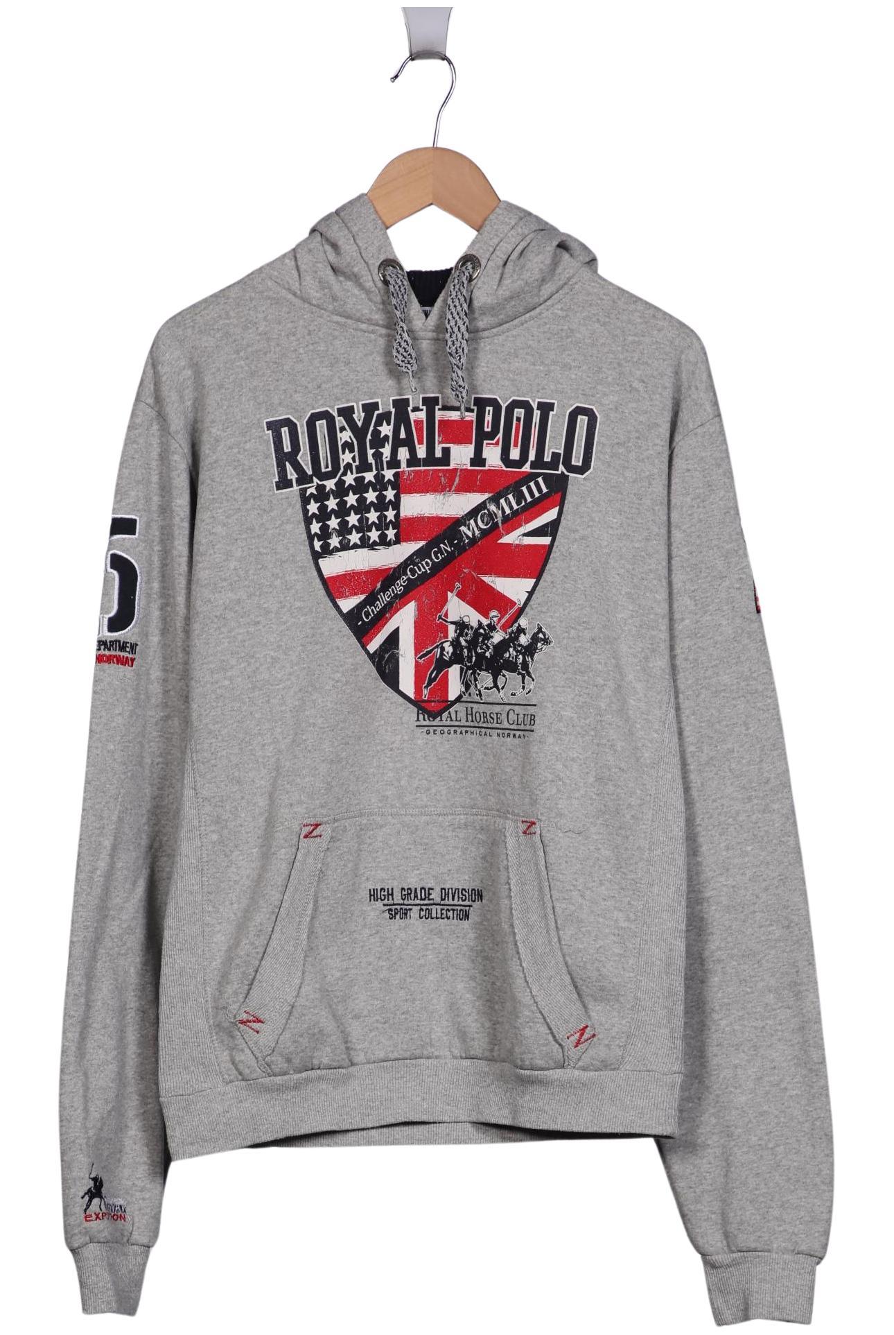 

Geographical Norway Herren Kapuzenpullover, grau, Gr. 56