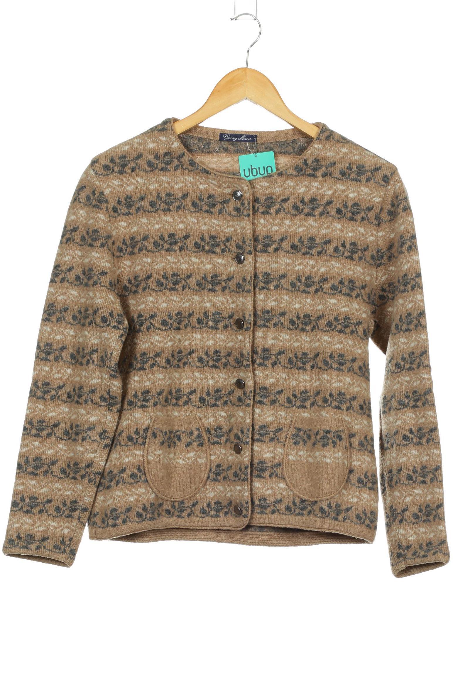 

Georg Maier Damen Strickjacke, braun, Gr.