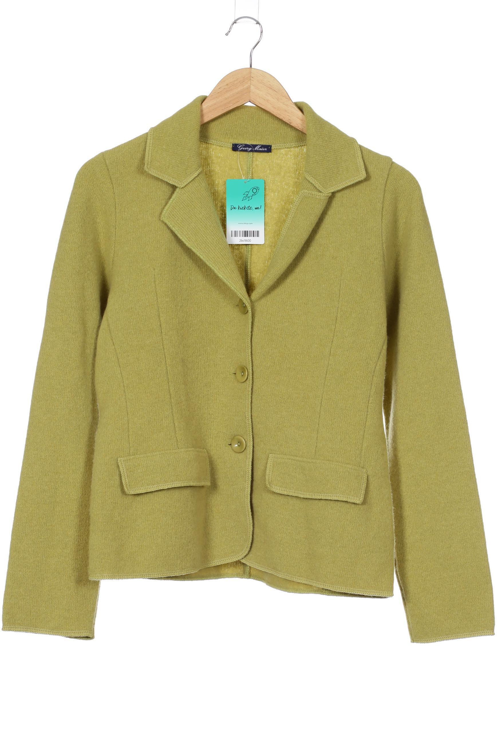 

Georg Maier Damen Strickjacke, grün, Gr.