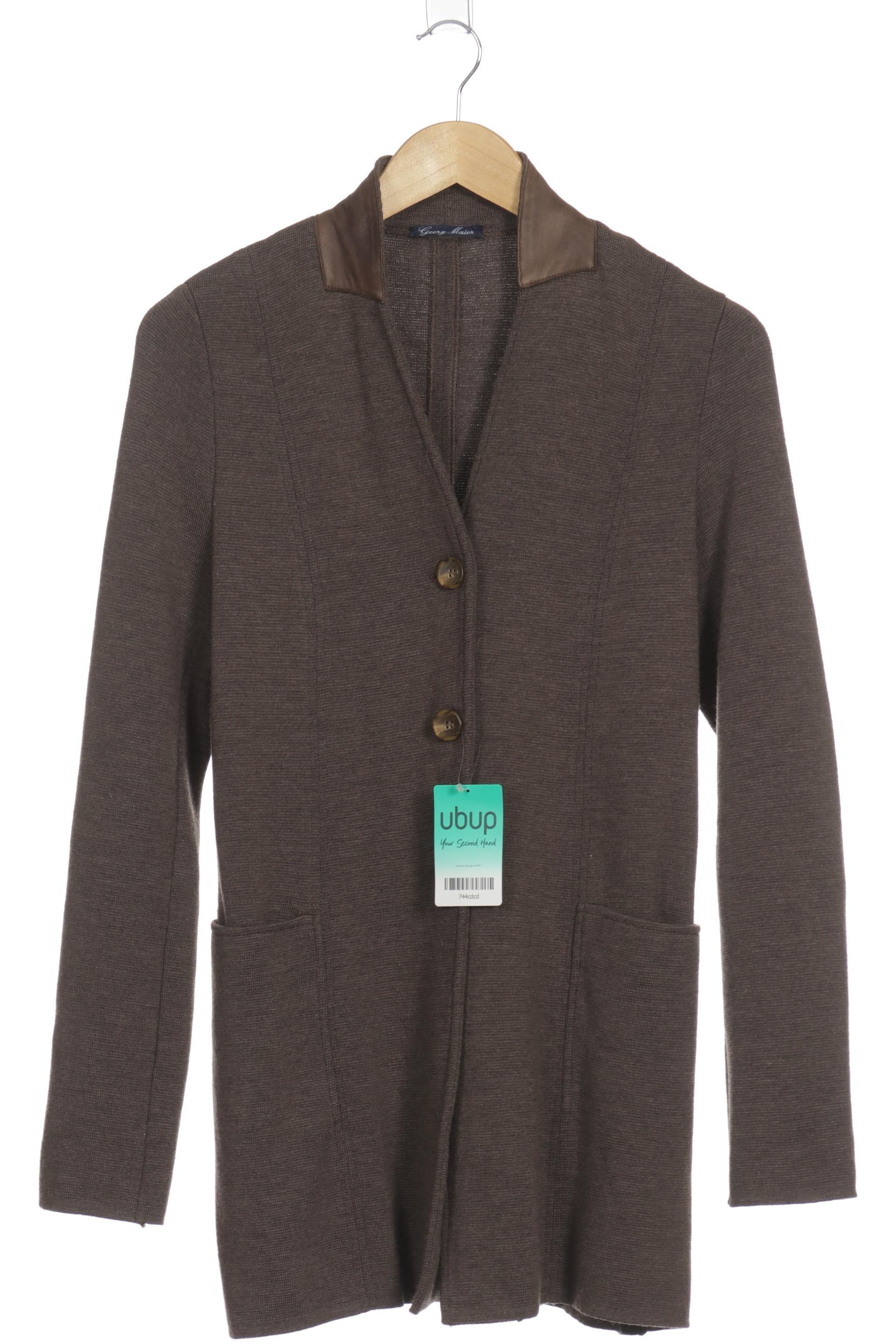 

Georg Maier Damen Strickjacke, braun, Gr.