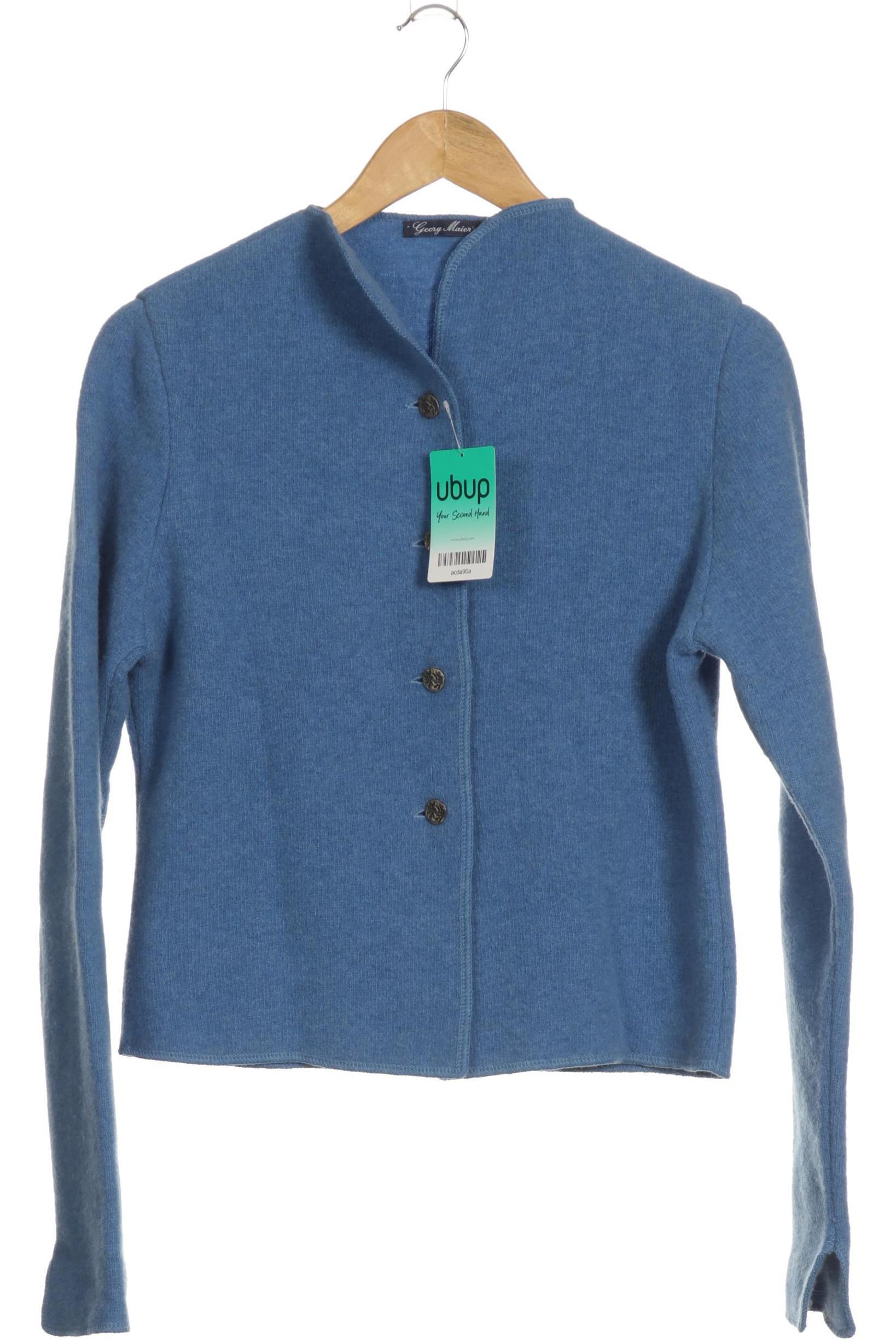 

Georg Maier Damen Strickjacke, blau, Gr.