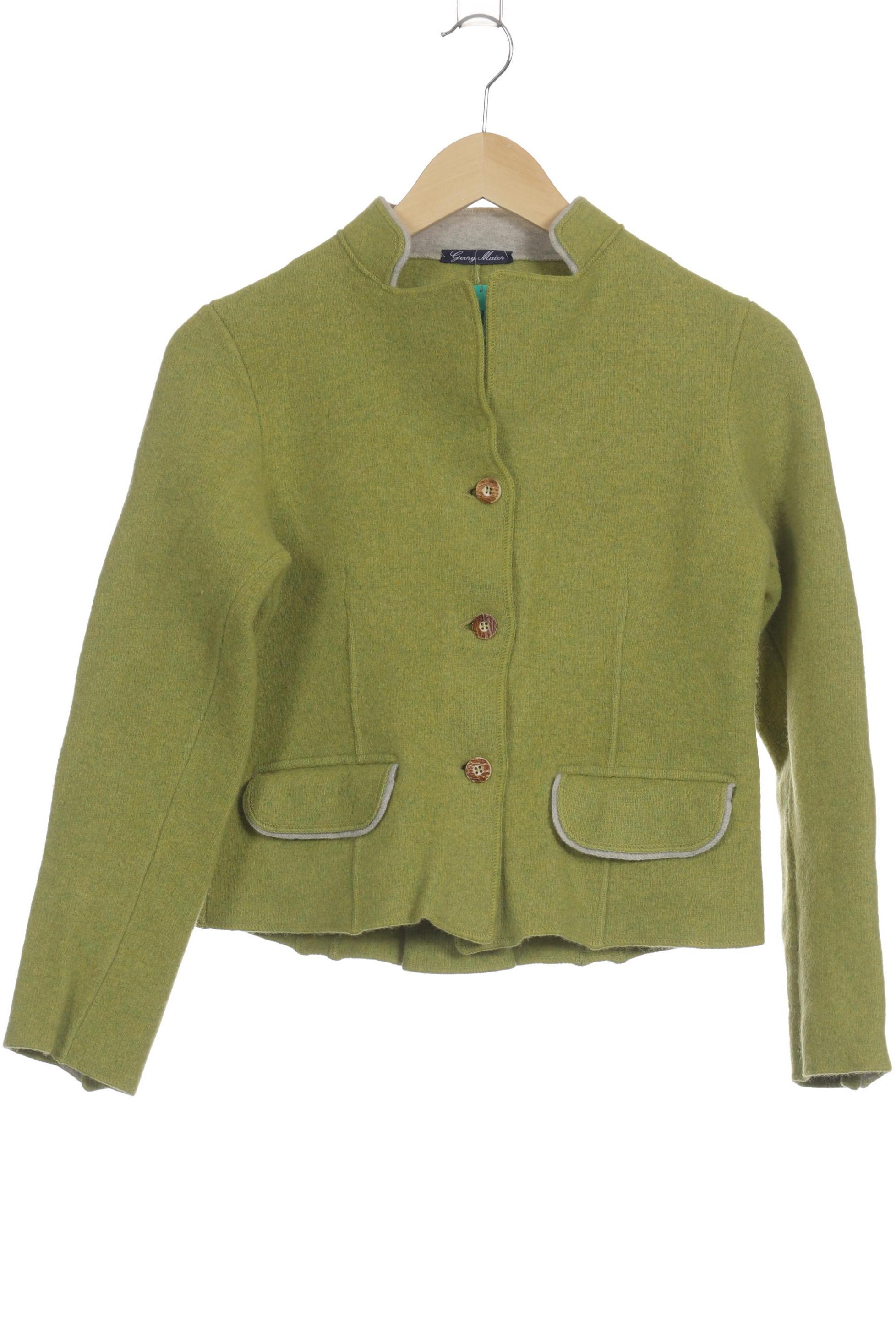 

Georg Maier Damen Strickjacke, grün, Gr.