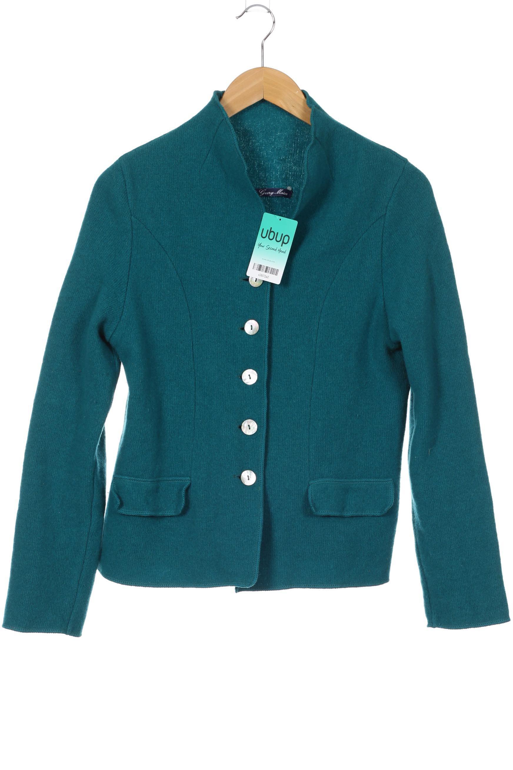 

Georg Maier Damen Strickjacke, türkis, Gr.