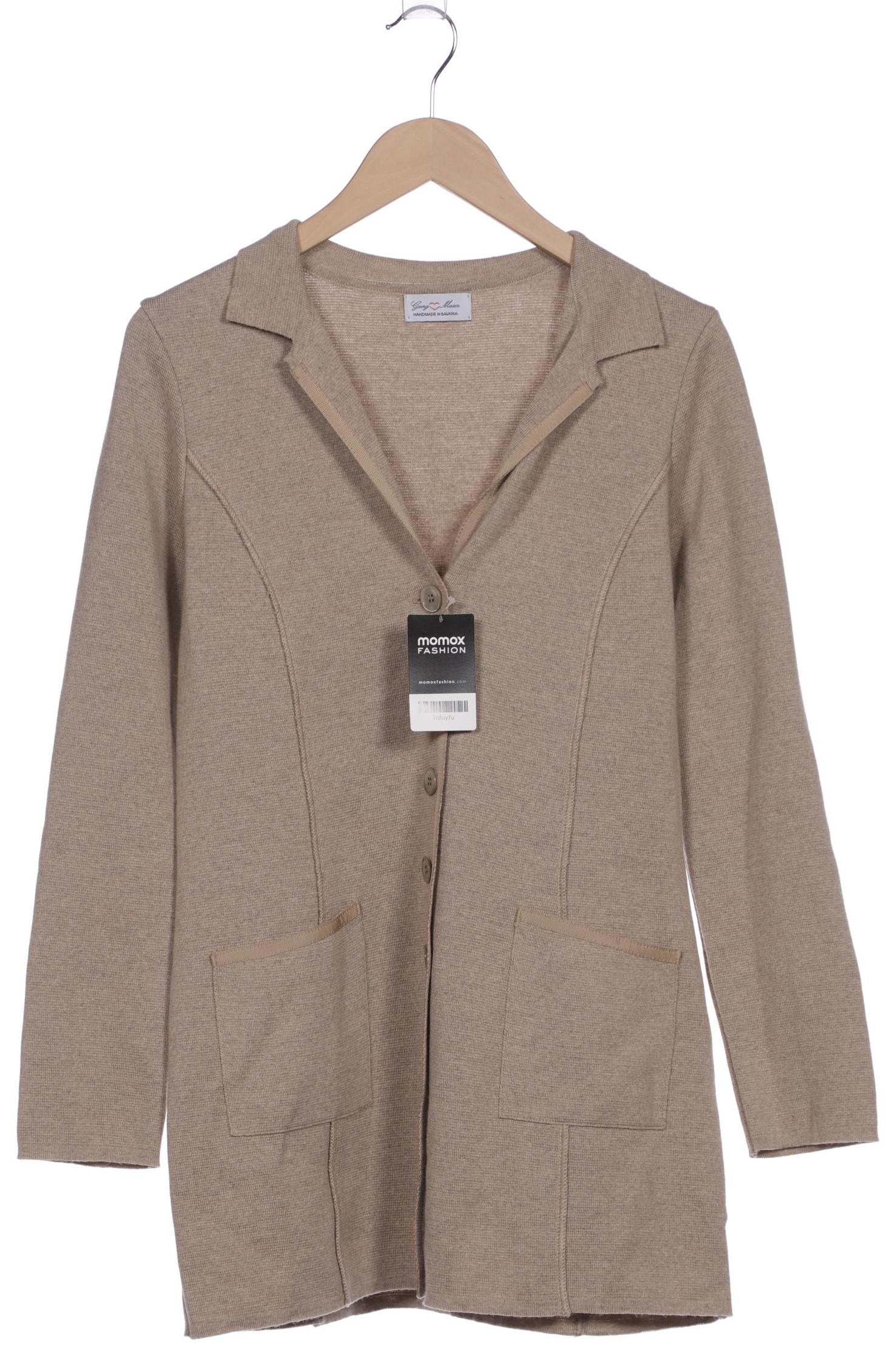 

Georg Maier Damen Strickjacke, beige, Gr. 42
