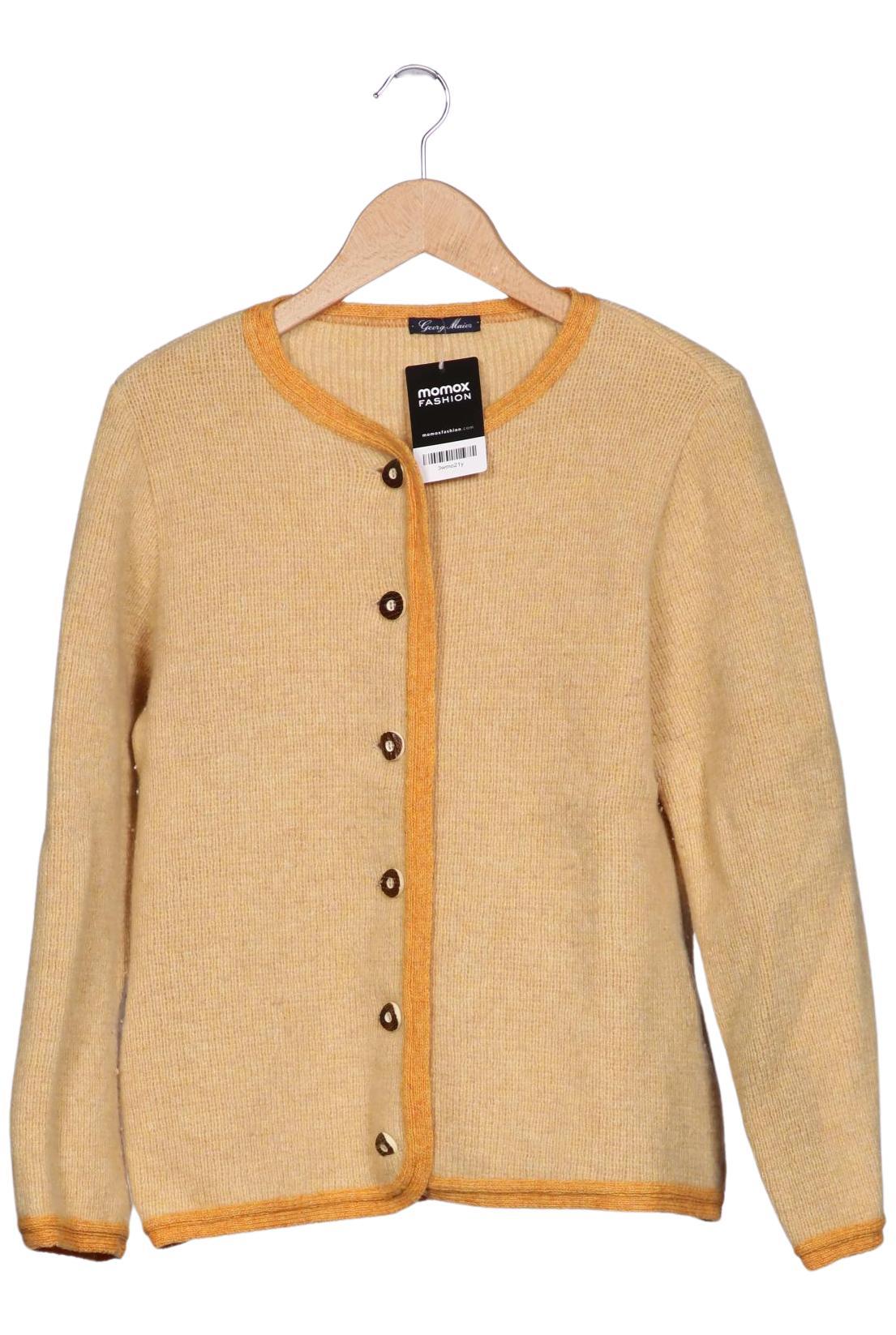 

Georg Maier Damen Strickjacke, gelb, Gr. 36