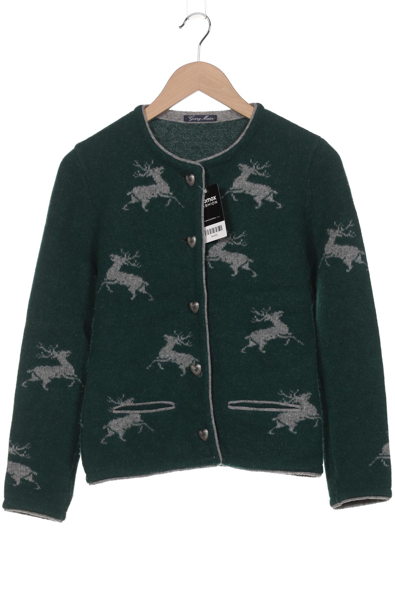 

Georg Maier Damen Strickjacke, grün, Gr. 36