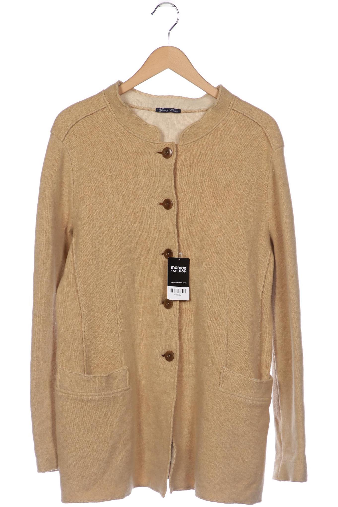 

Georg Maier Damen Strickjacke, beige, Gr. 48