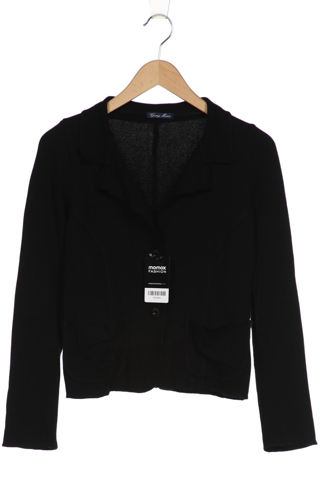 

Georg Maier Damen Strickjacke, schwarz