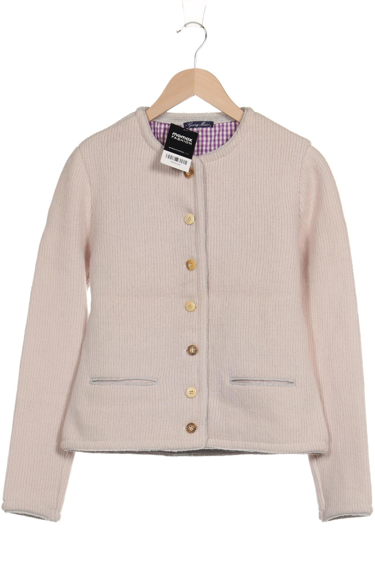 

Georg Maier Damen Strickjacke, beige, Gr. 42