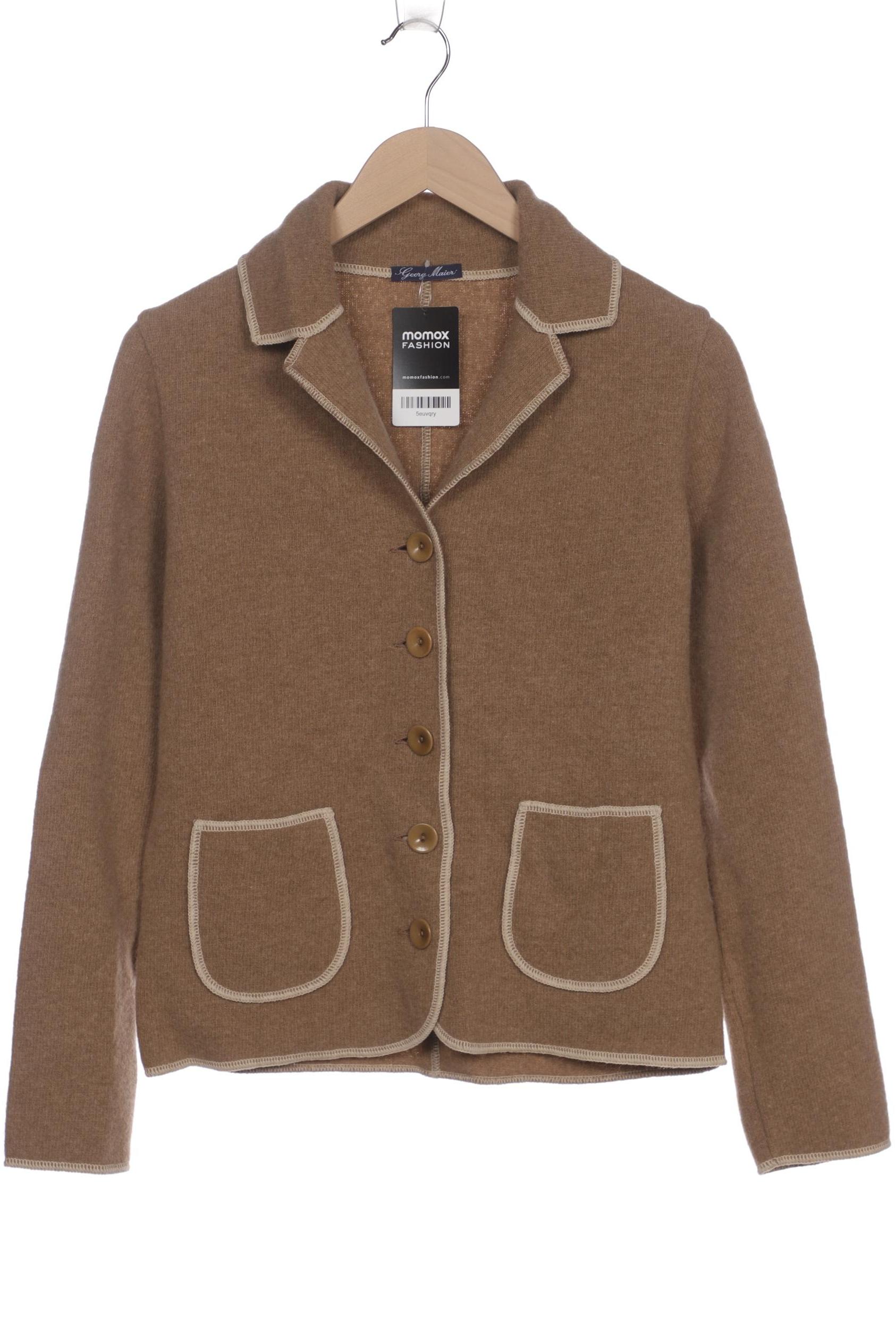 

Georg Maier Damen Strickjacke, beige, Gr. 42