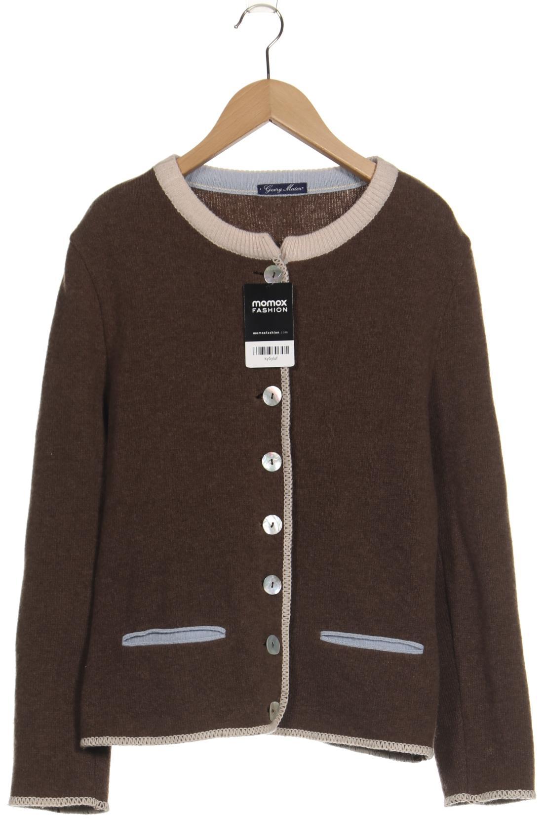 

Georg Maier Damen Strickjacke, braun, Gr. 36
