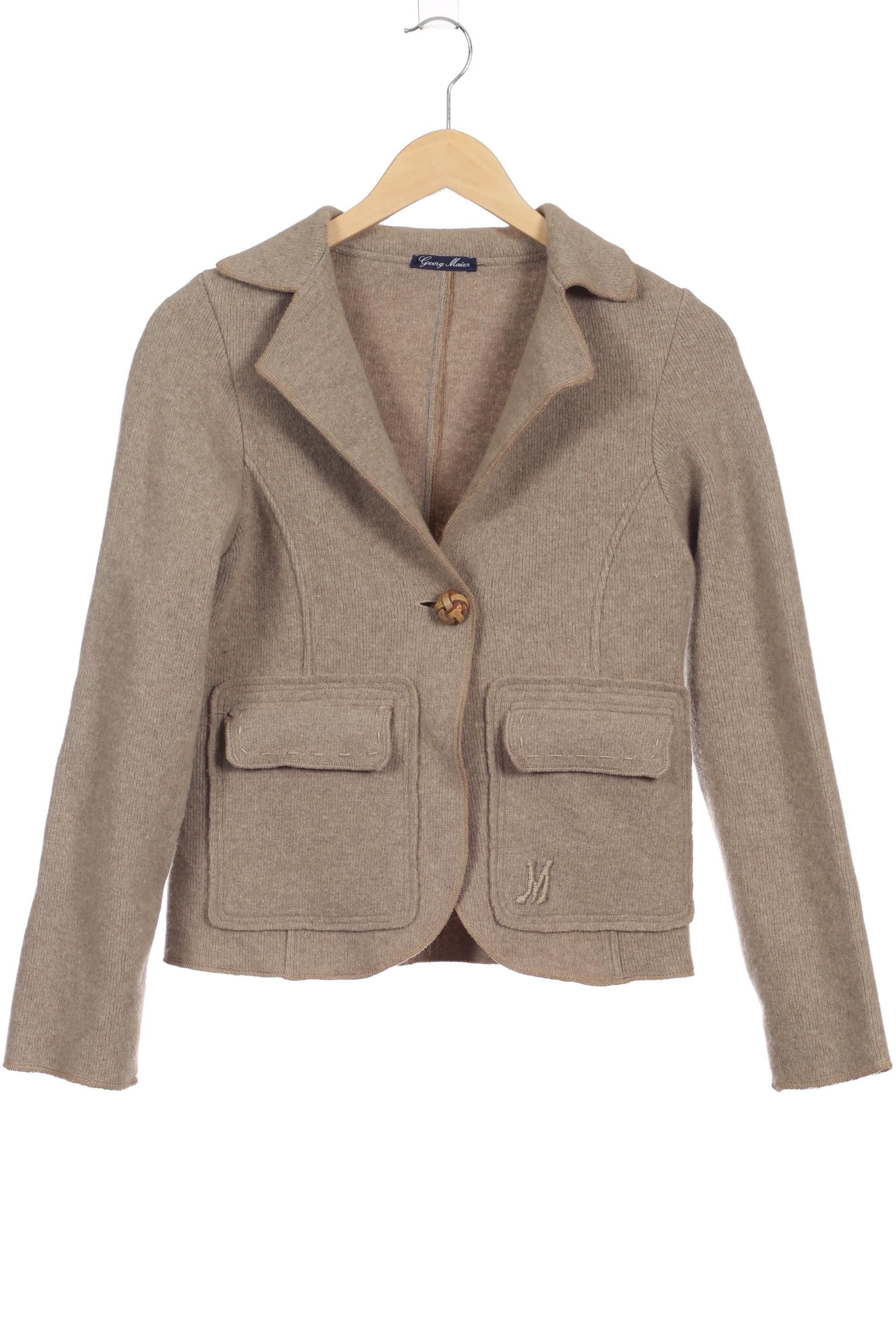 

Georg Maier Damen Strickjacke, braun, Gr.