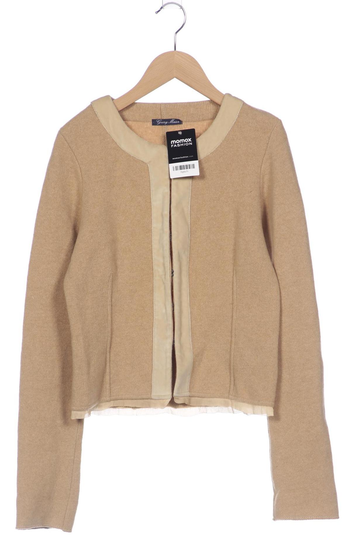 

Georg Maier Damen Strickjacke, beige, Gr. 36