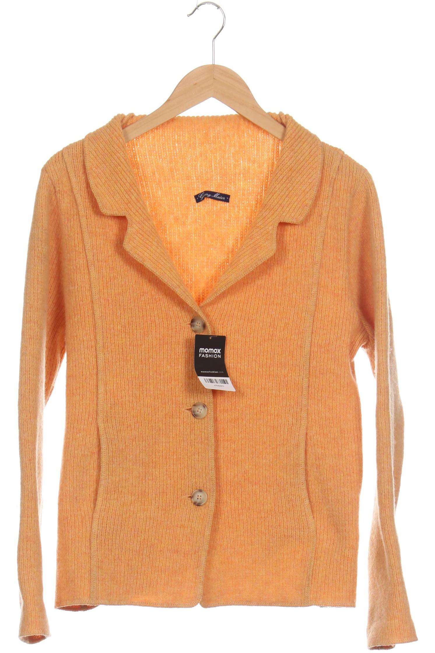 

Georg Maier Damen Strickjacke, orange, Gr. 38