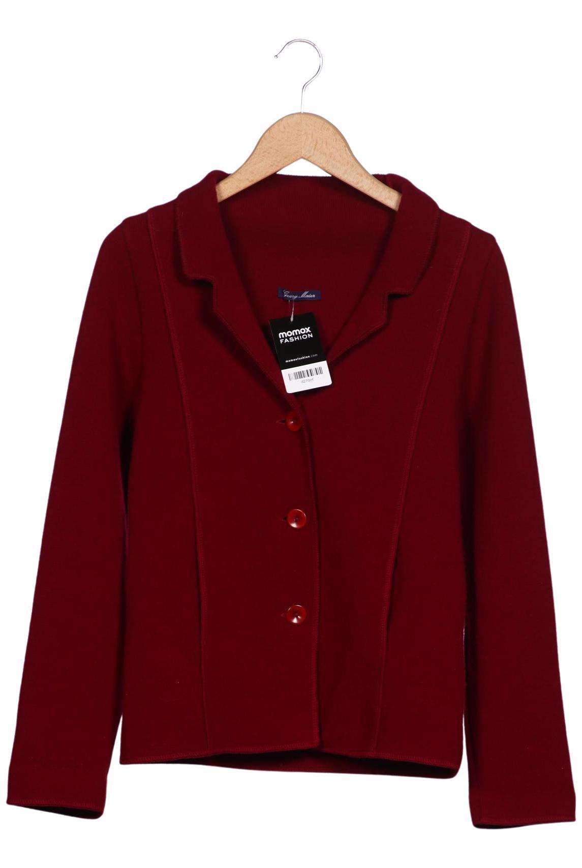 

Georg Maier Damen Strickjacke, bordeaux, Gr. 36