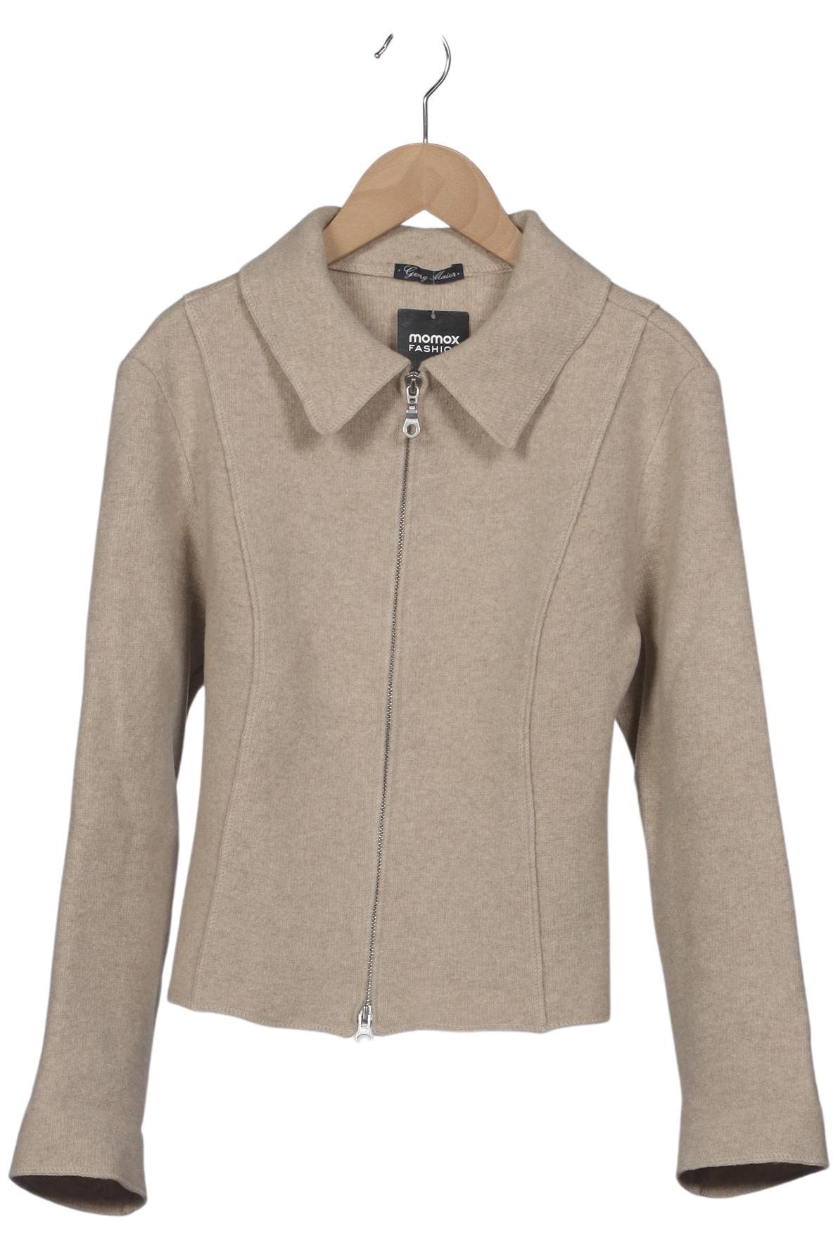 

Georg Maier Damen Strickjacke, beige, Gr. 38