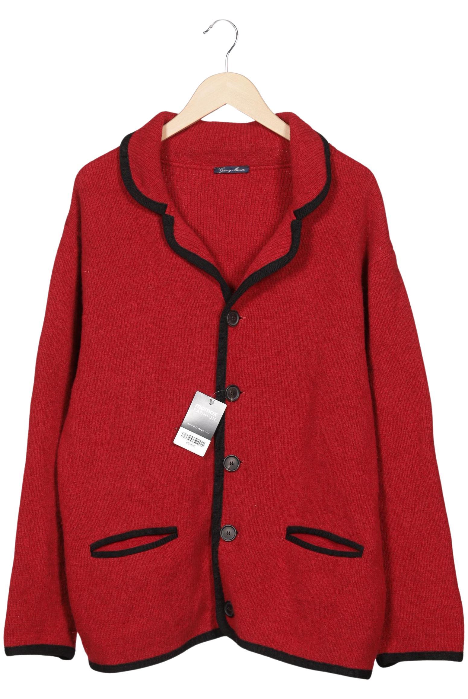 

Georg Maier Damen Strickjacke, rot, Gr. 42