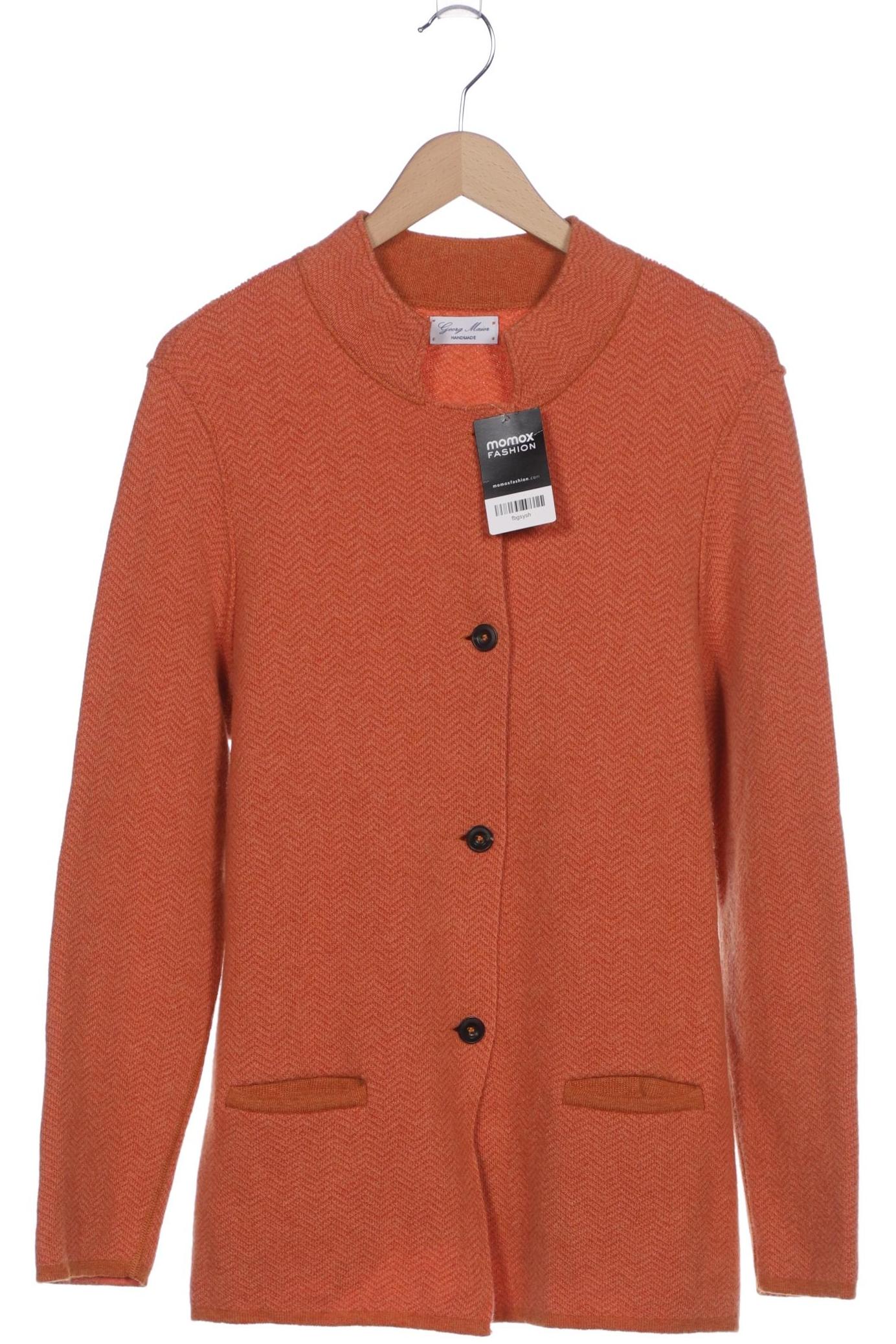 

Georg Maier Damen Strickjacke, orange, Gr. 46