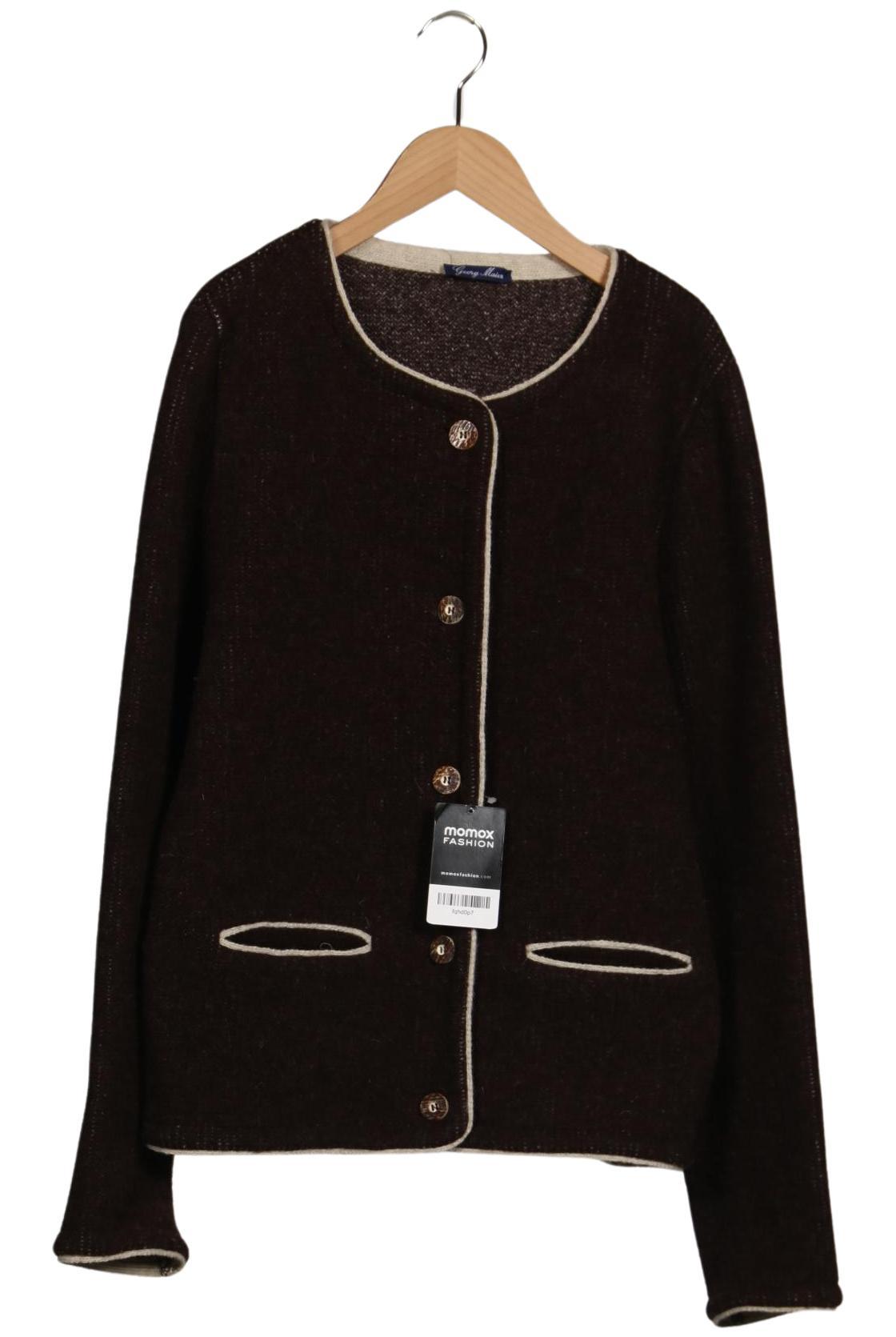 

Georg Maier Damen Strickjacke, braun, Gr. 38