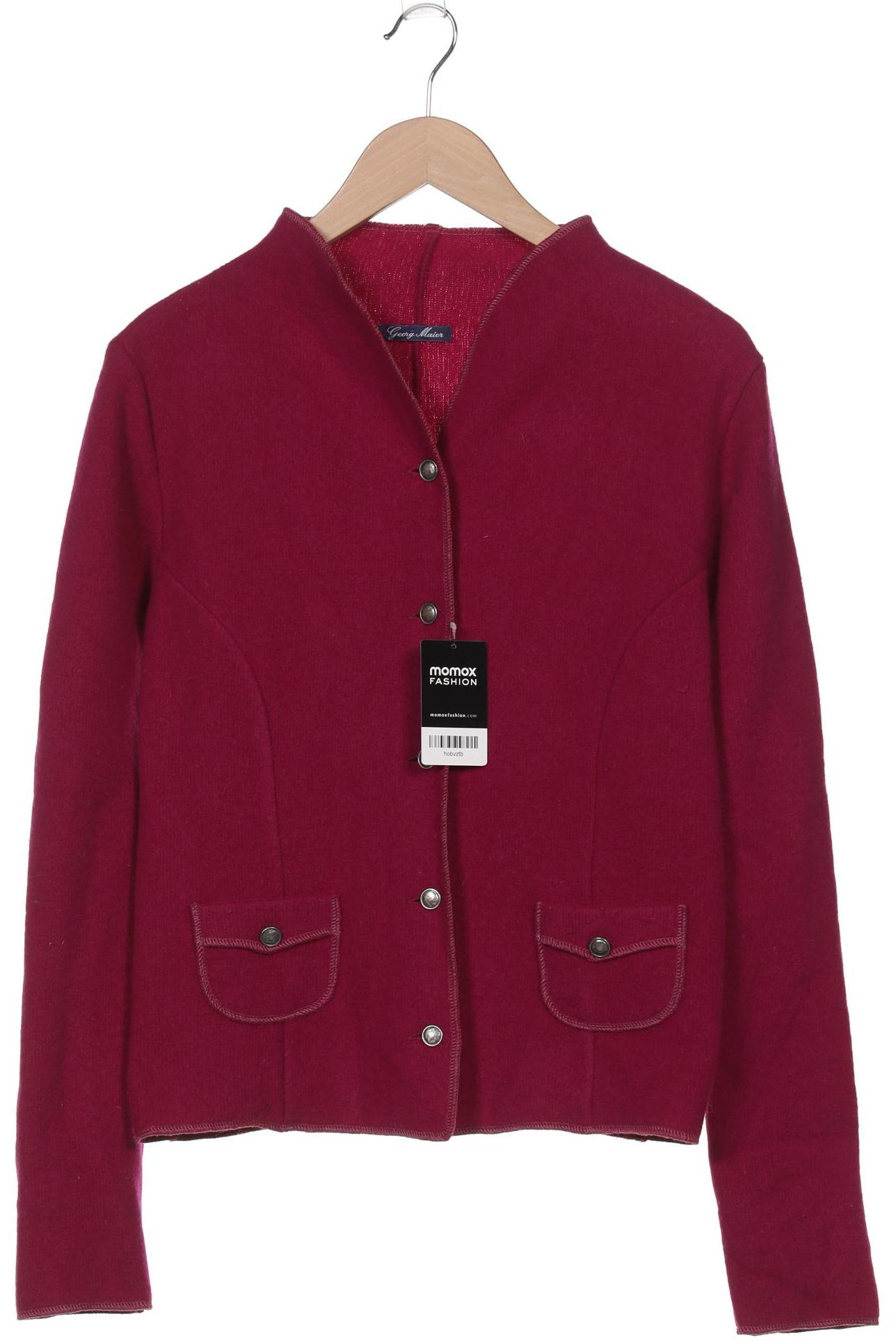 

Georg Maier Damen Strickjacke, bordeaux, Gr. 44