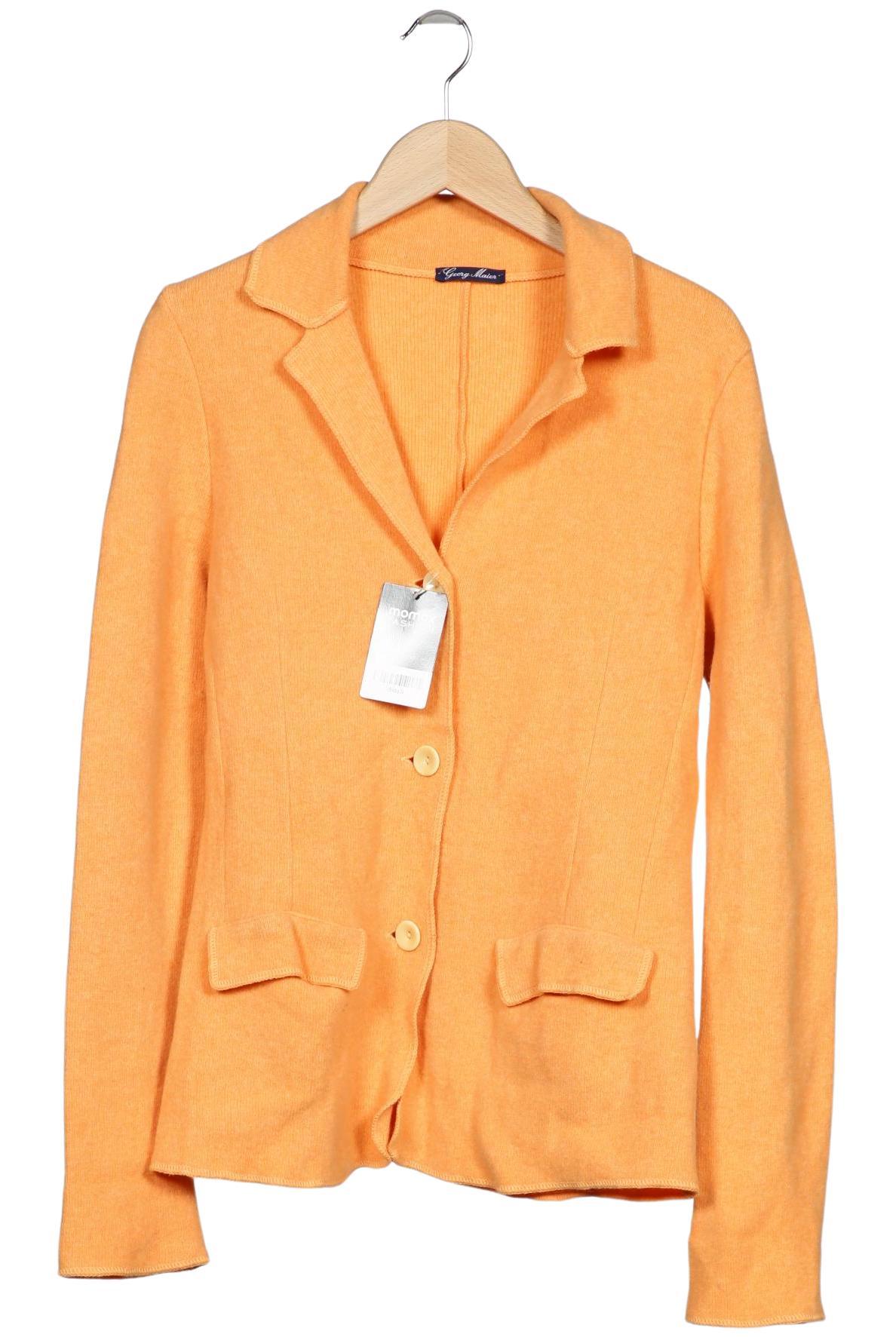 

Georg Maier Damen Strickjacke, orange, Gr. 44