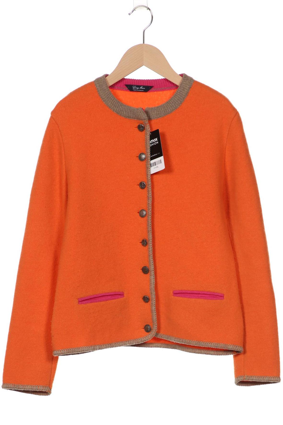 

Georg Maier Damen Strickjacke, orange, Gr. 36