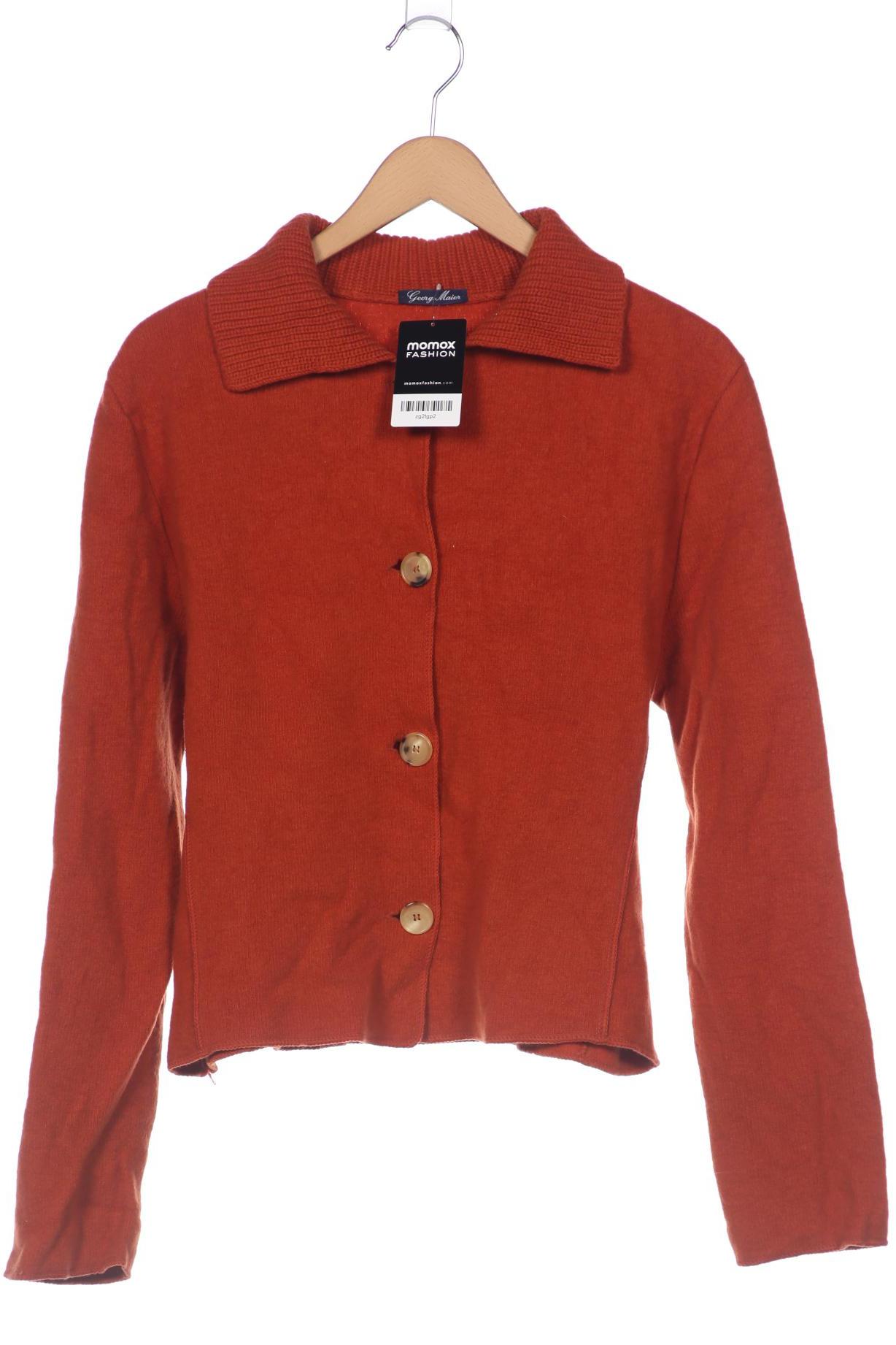 

Georg Maier Damen Strickjacke, rot, Gr. 44