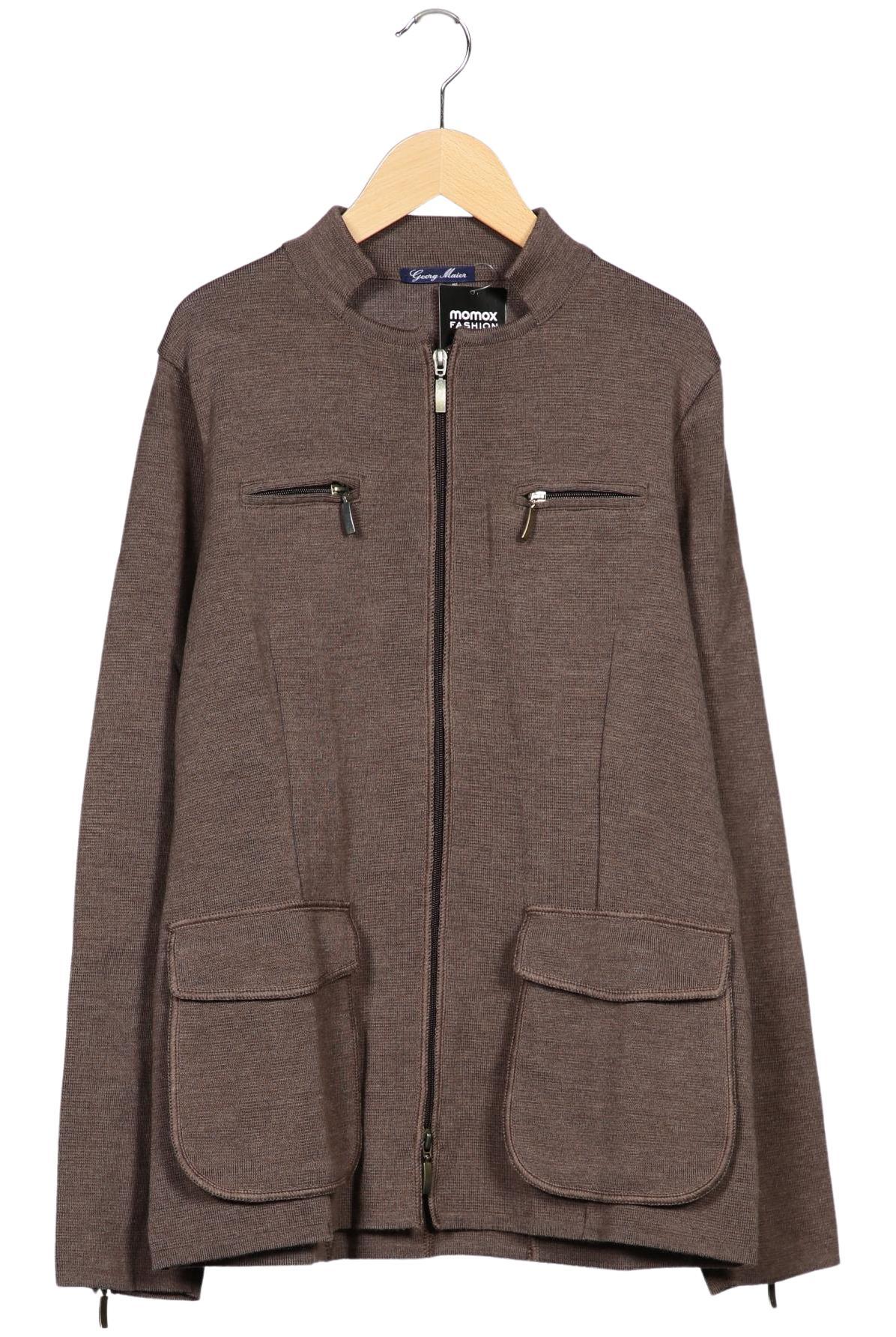 

Georg Maier Damen Strickjacke, braun, Gr. 46