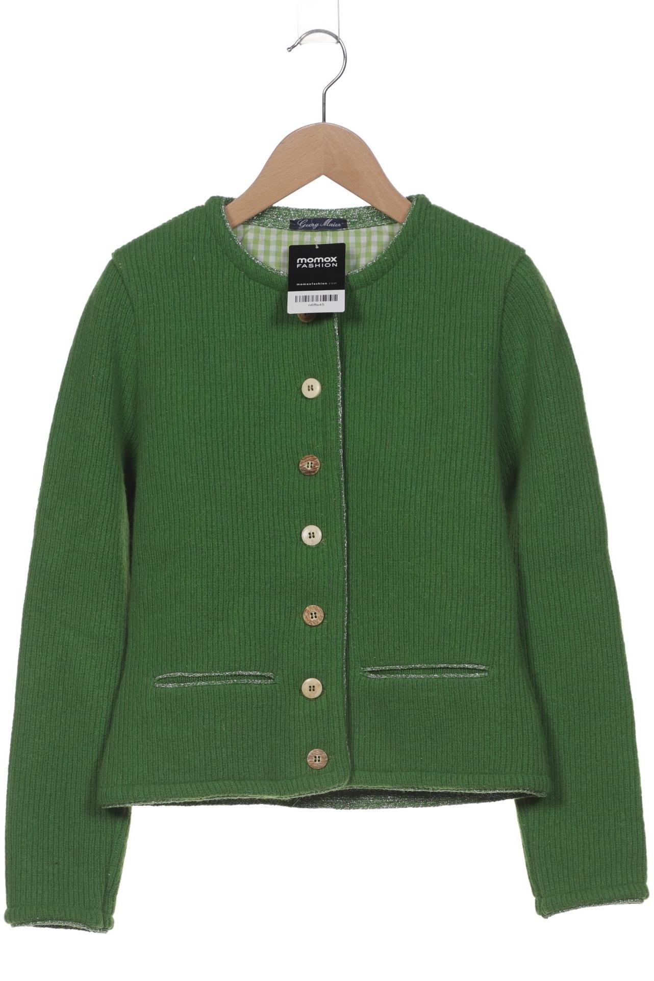 

Georg Maier Damen Strickjacke, grün, Gr. 36