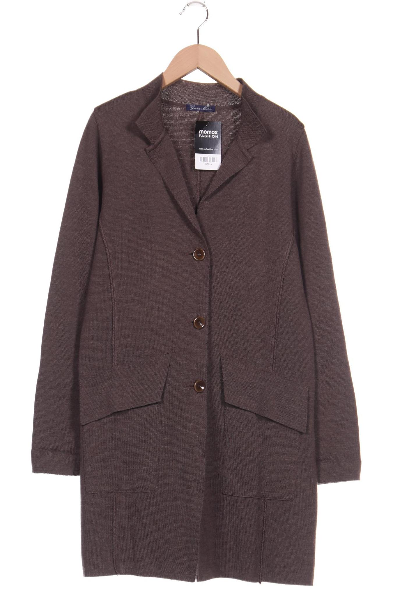

Georg Maier Damen Strickjacke, braun, Gr. 42