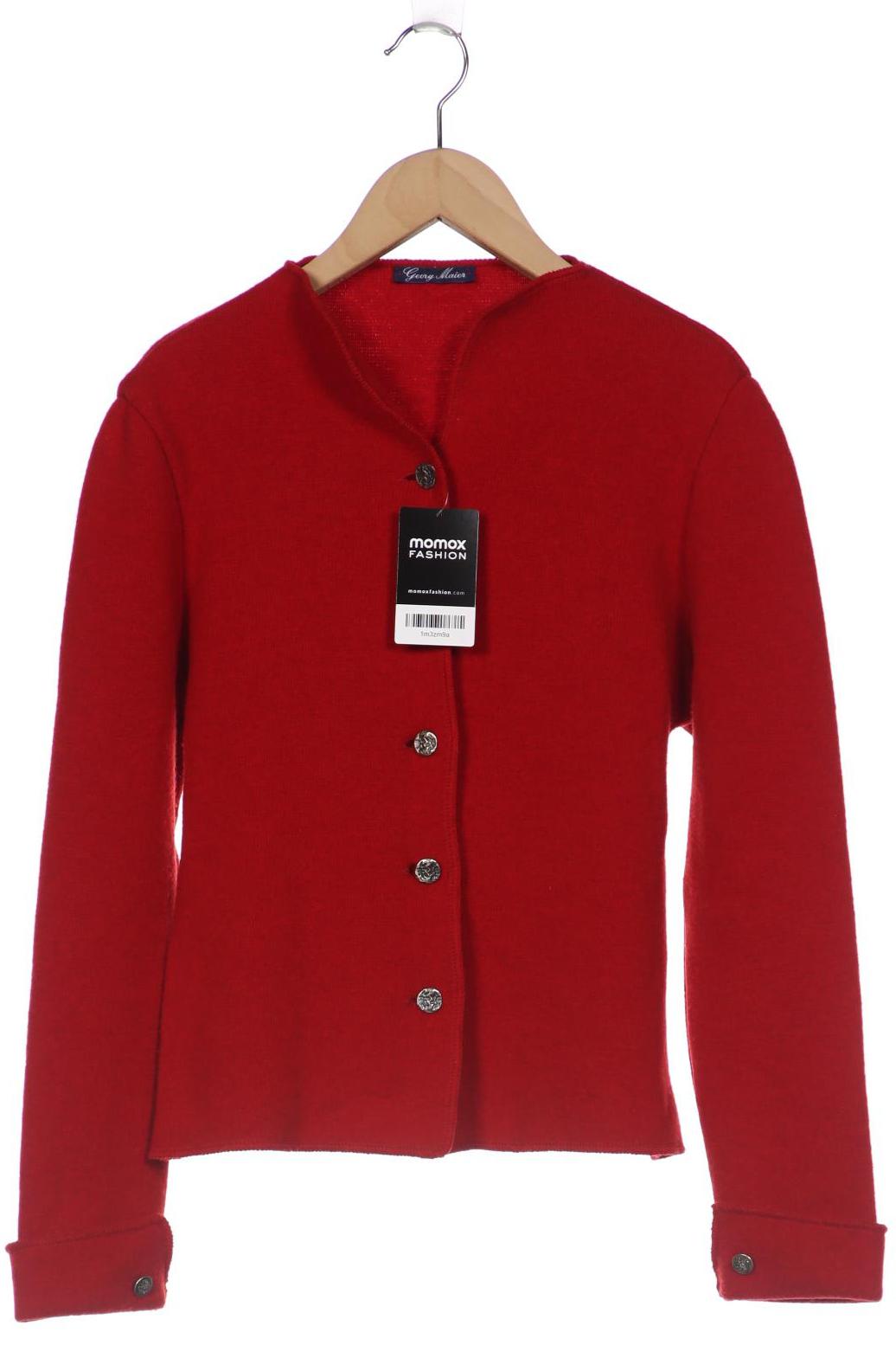 

Georg Maier Damen Strickjacke, rot, Gr. 38