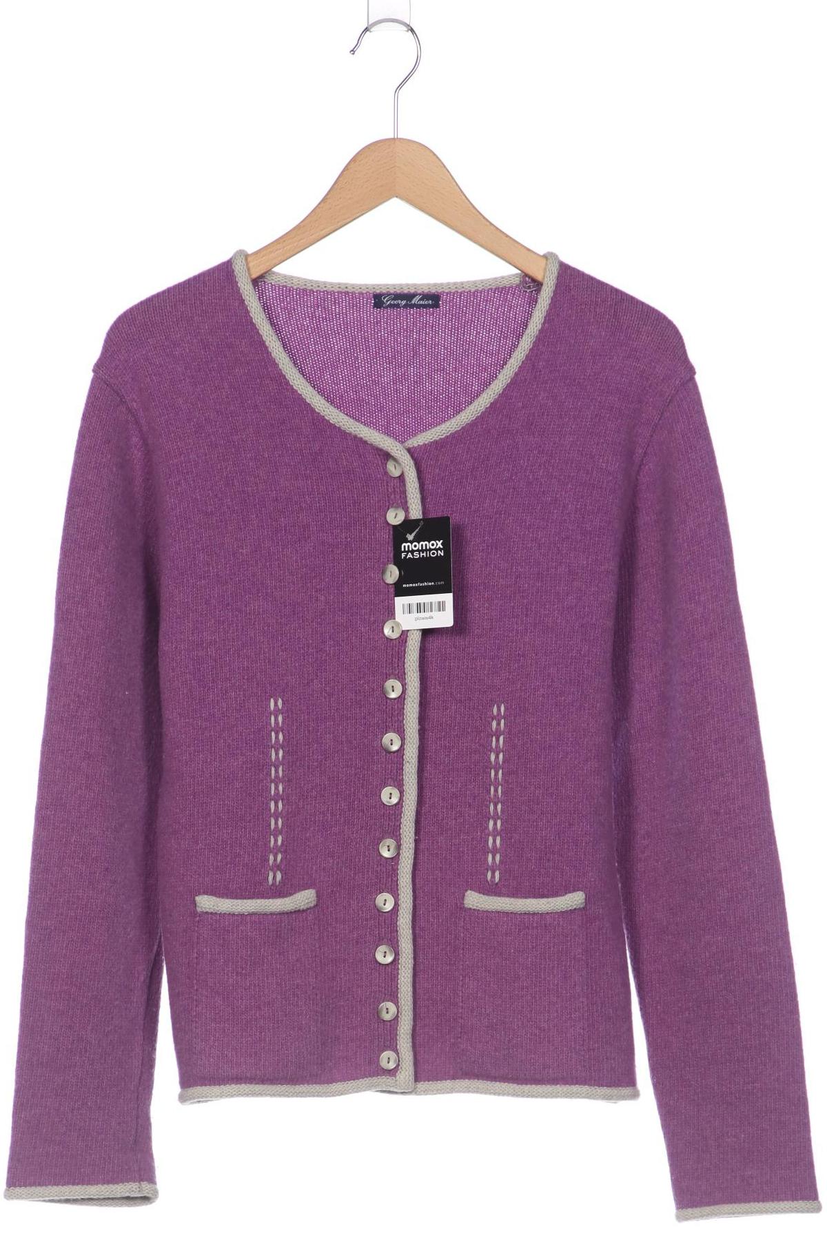 

Georg Maier Damen Strickjacke, flieder, Gr. 44