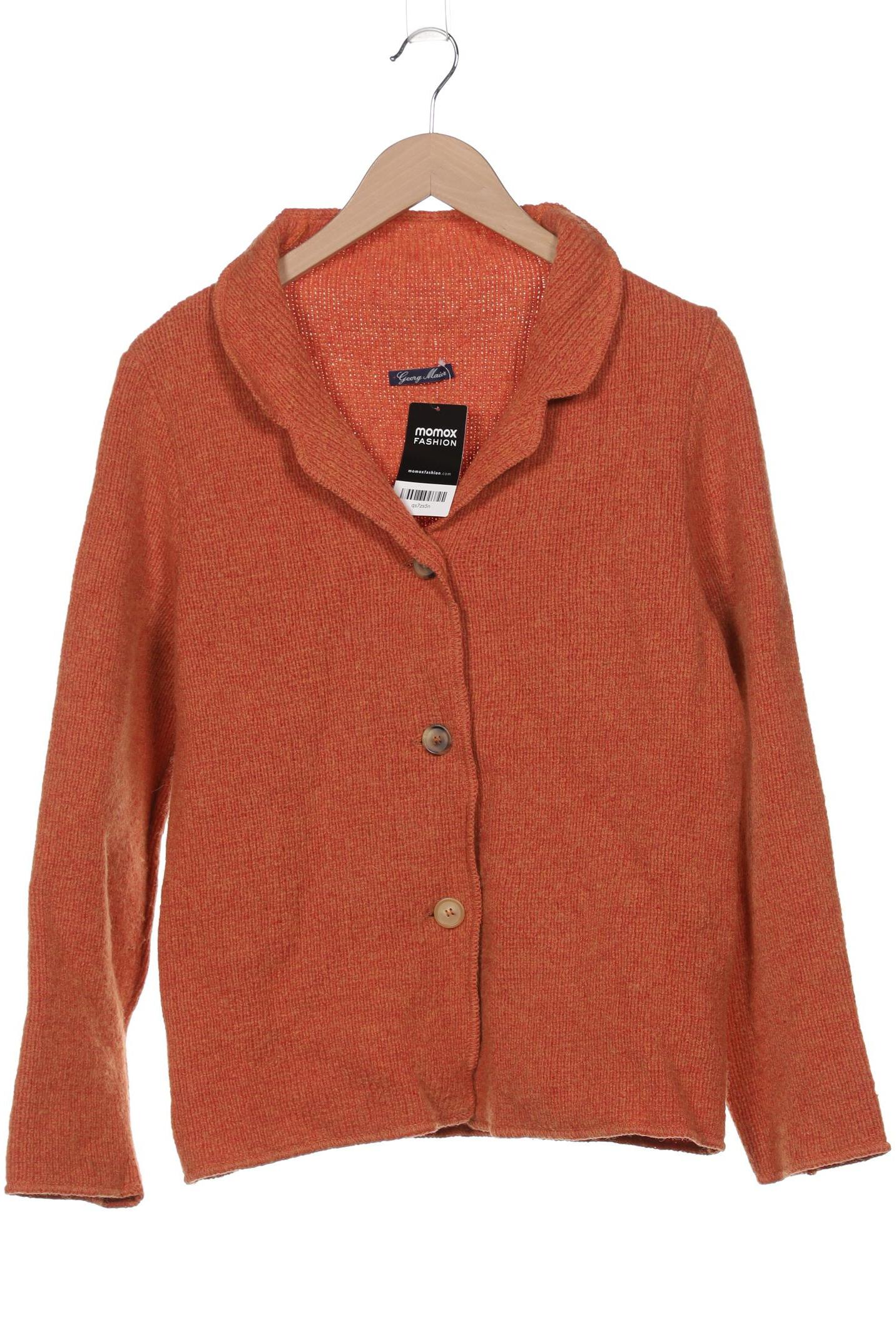 

Georg Maier Damen Strickjacke, orange, Gr. 38