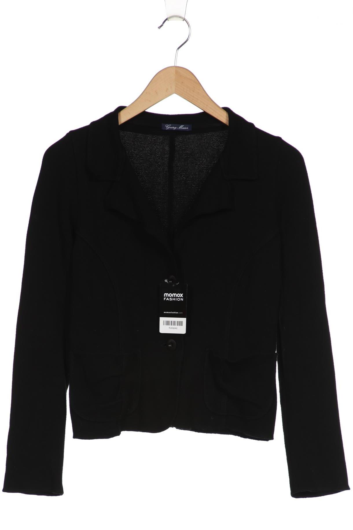 

Georg Maier Damen Strickjacke, schwarz, Gr. 36