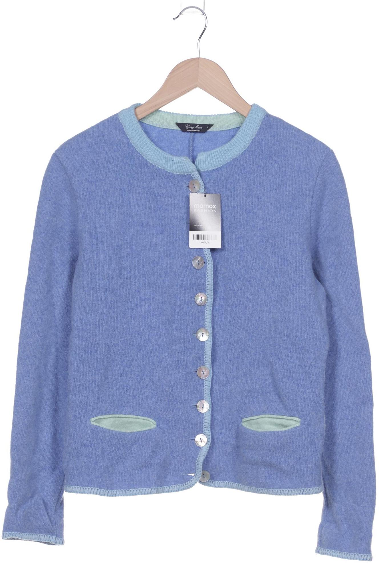 

Georg Maier Damen Strickjacke, blau, Gr. 38