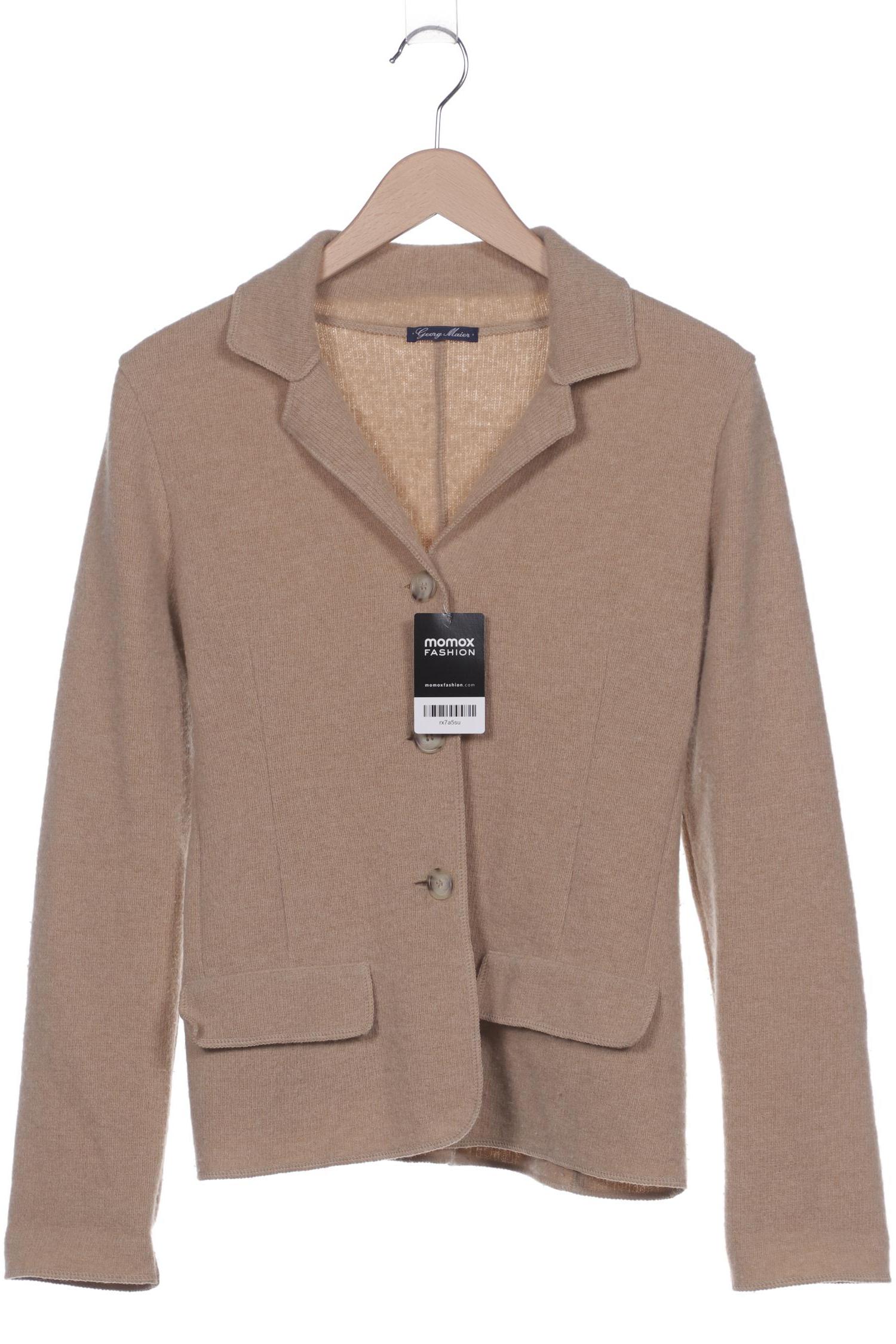 

Georg Maier Damen Strickjacke, beige, Gr. 42