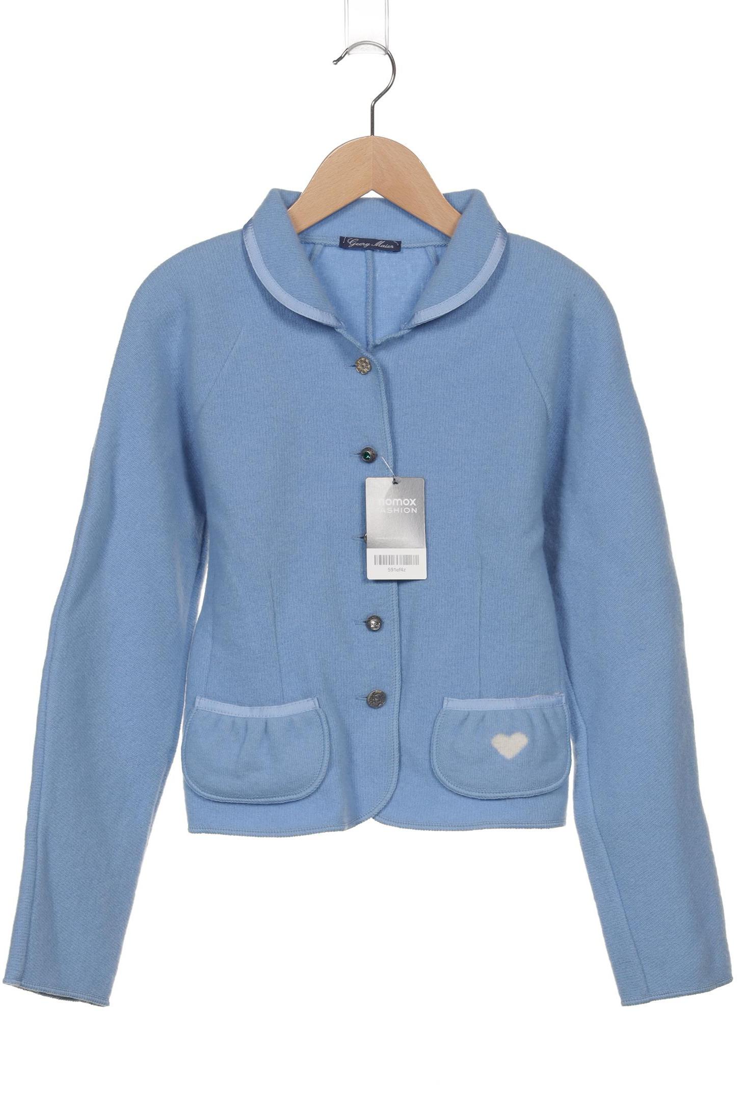 

Georg Maier Damen Strickjacke, blau, Gr. 36