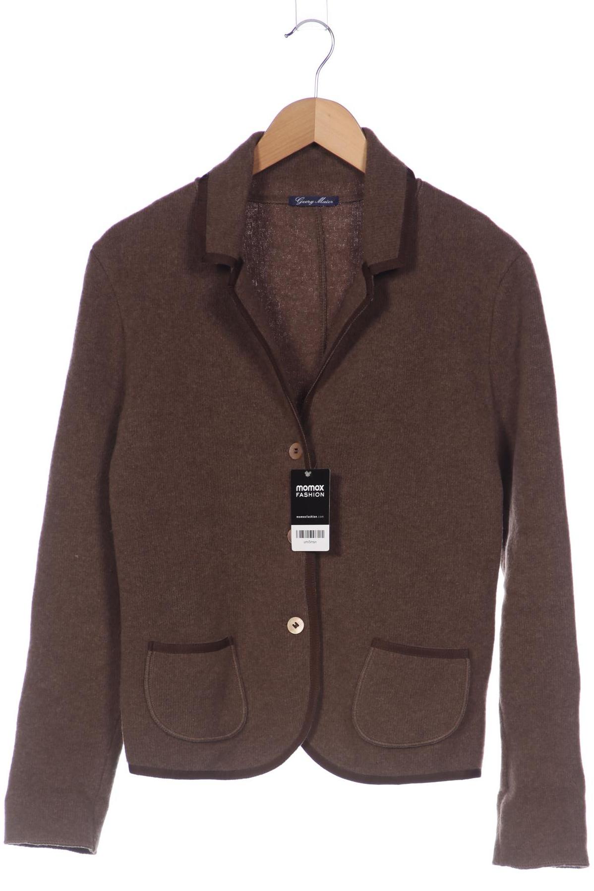 

Georg Maier Damen Strickjacke, braun, Gr. 38
