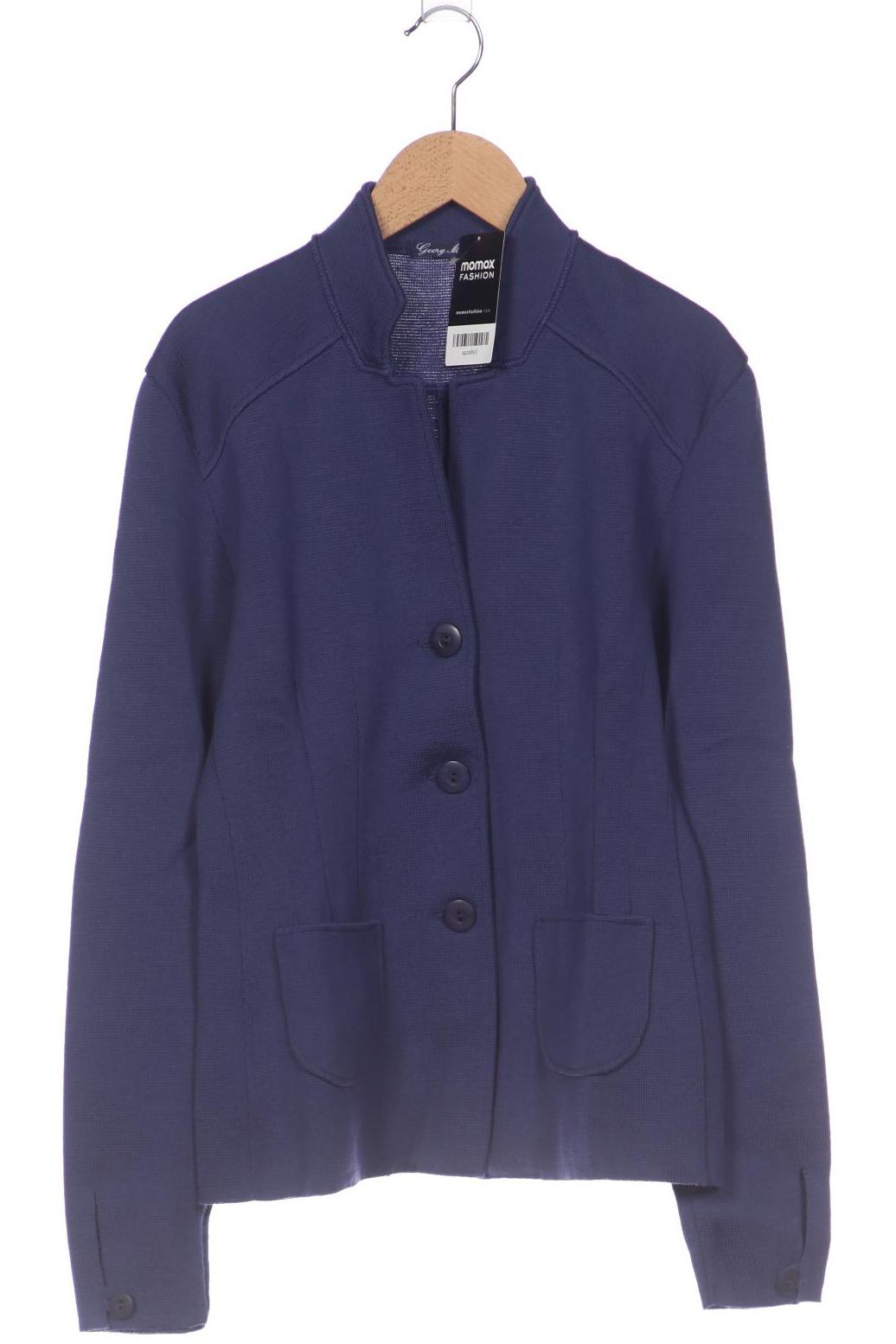 

Georg Maier Damen Strickjacke, blau, Gr. 38