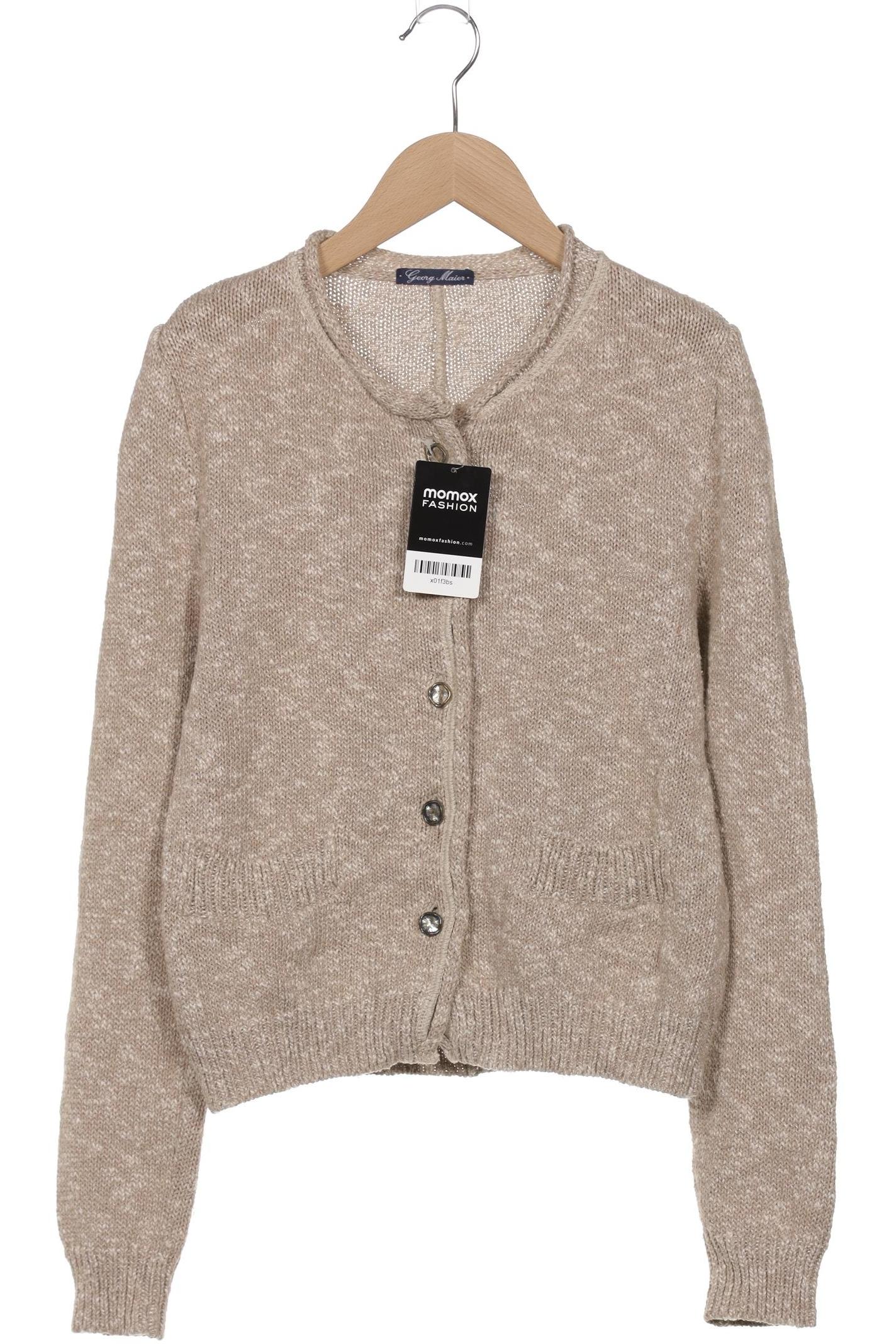 

Georg Maier Damen Strickjacke, beige, Gr. 38