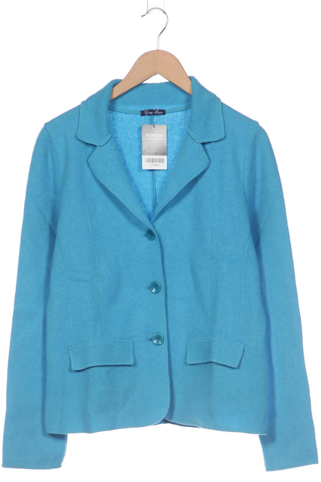 

Georg Maier Damen Strickjacke, blau, Gr. 46