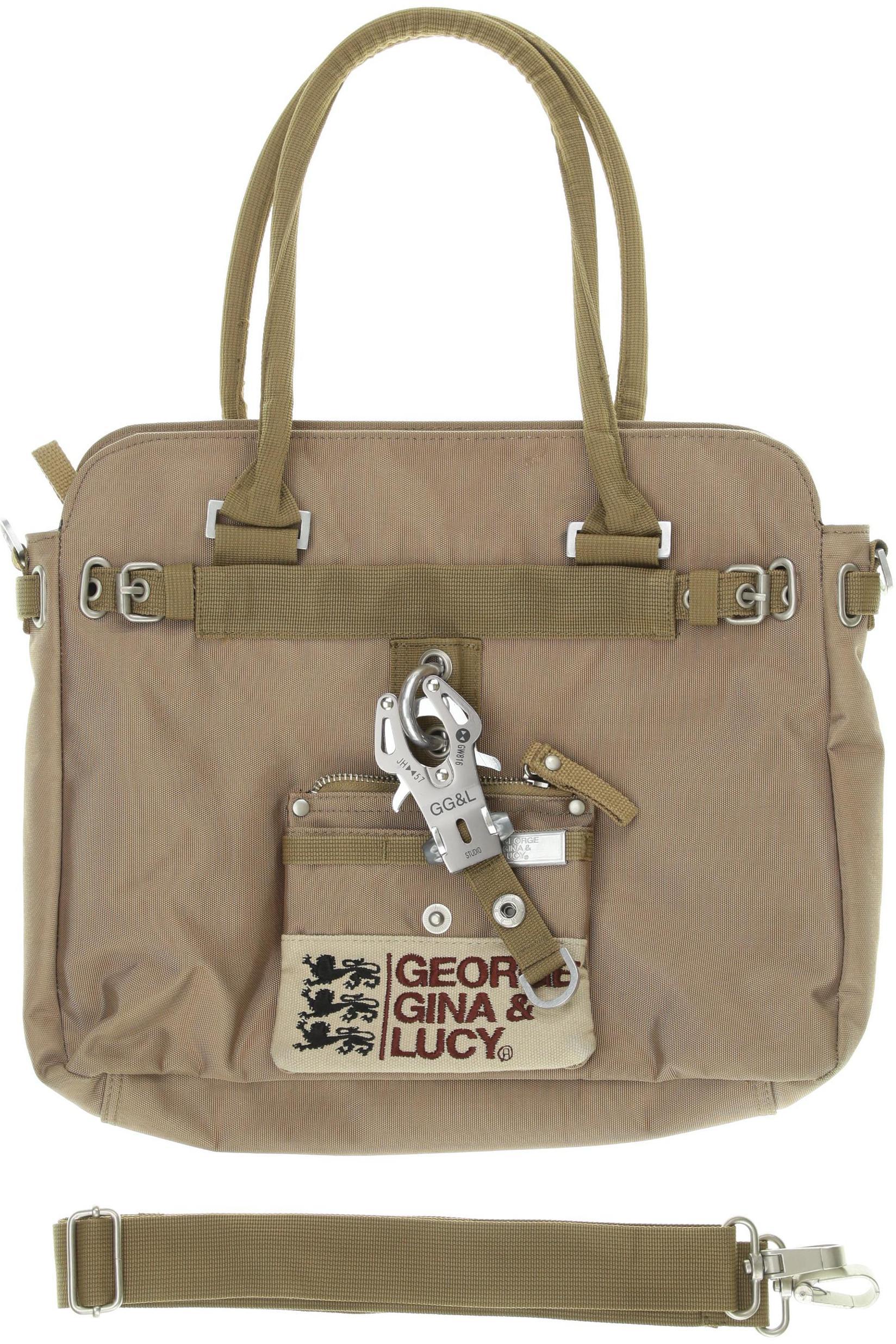 

George Gina Lucy Damen Handtasche, beige, Gr.