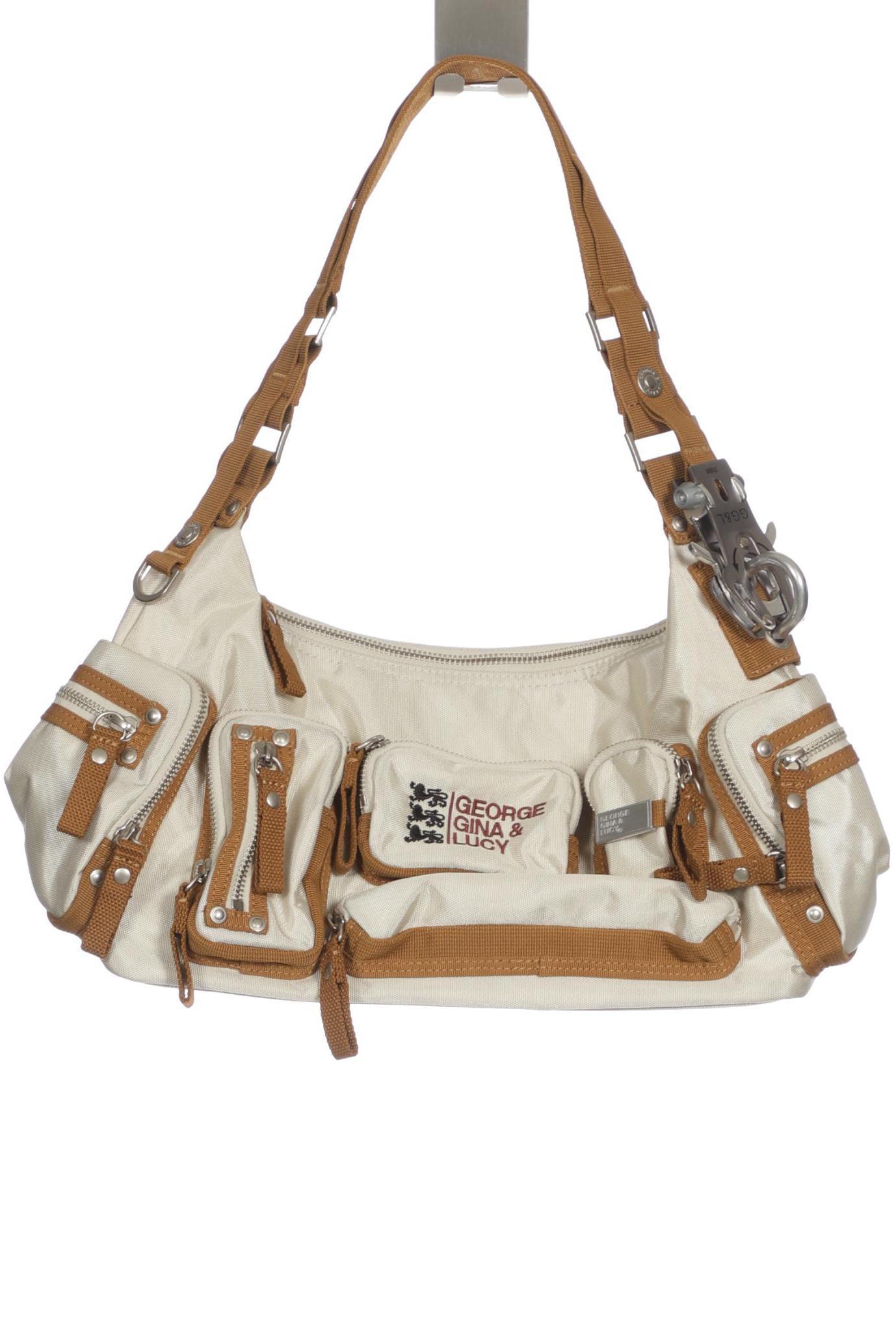 

George Gina Lucy Damen Handtasche, beige, Gr.