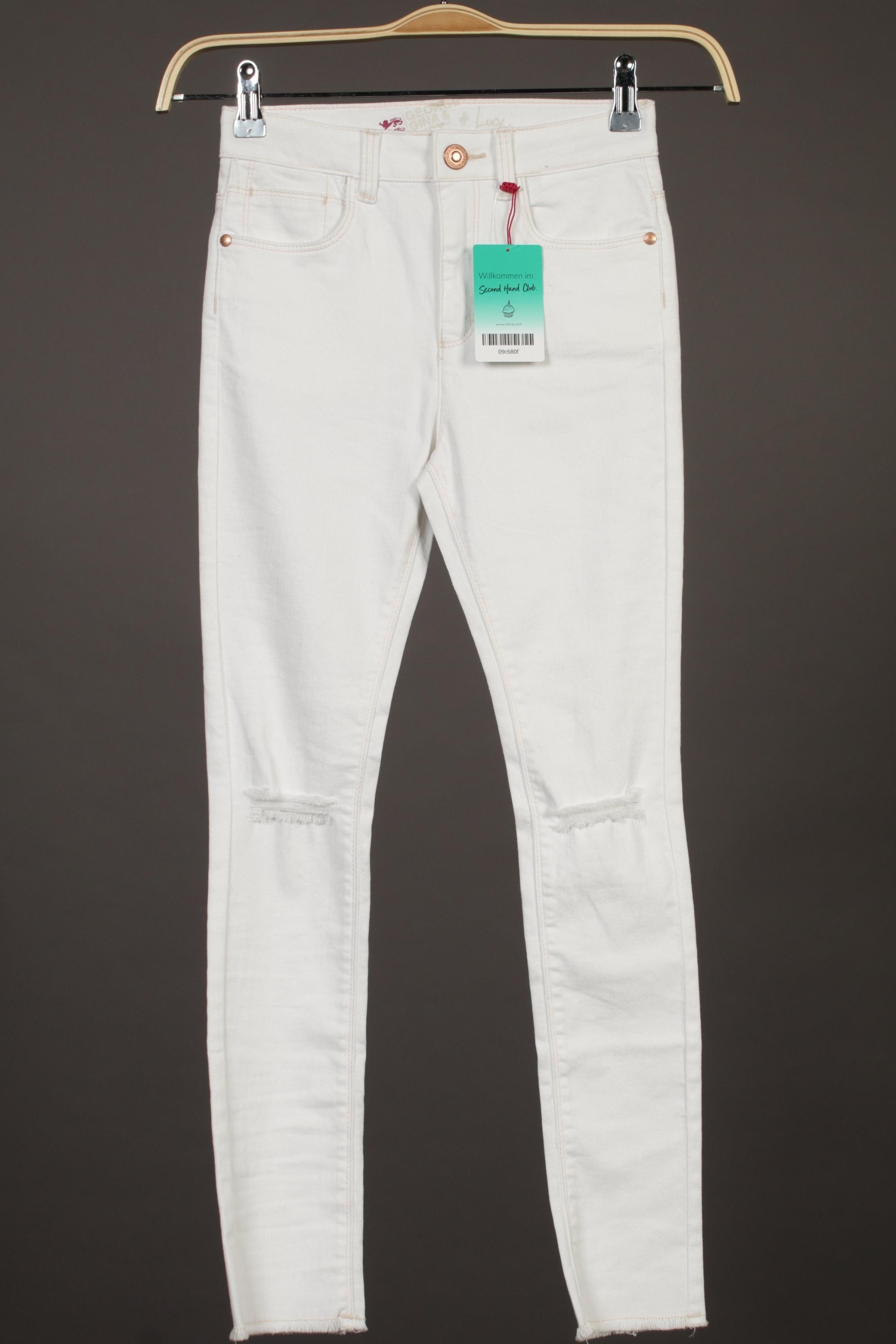 

George Gina Lucy Mädchen Jeans, weiß, Gr. 140