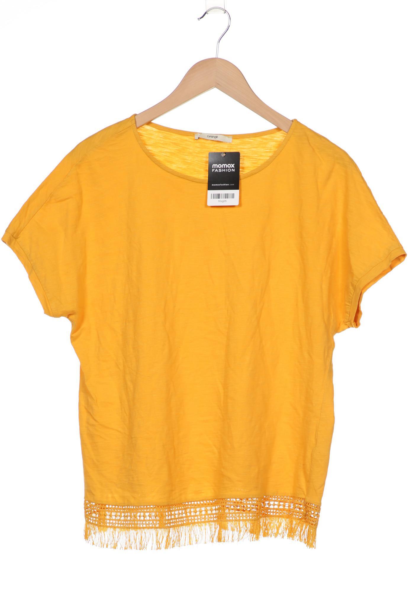 

George Damen T-Shirt, gelb