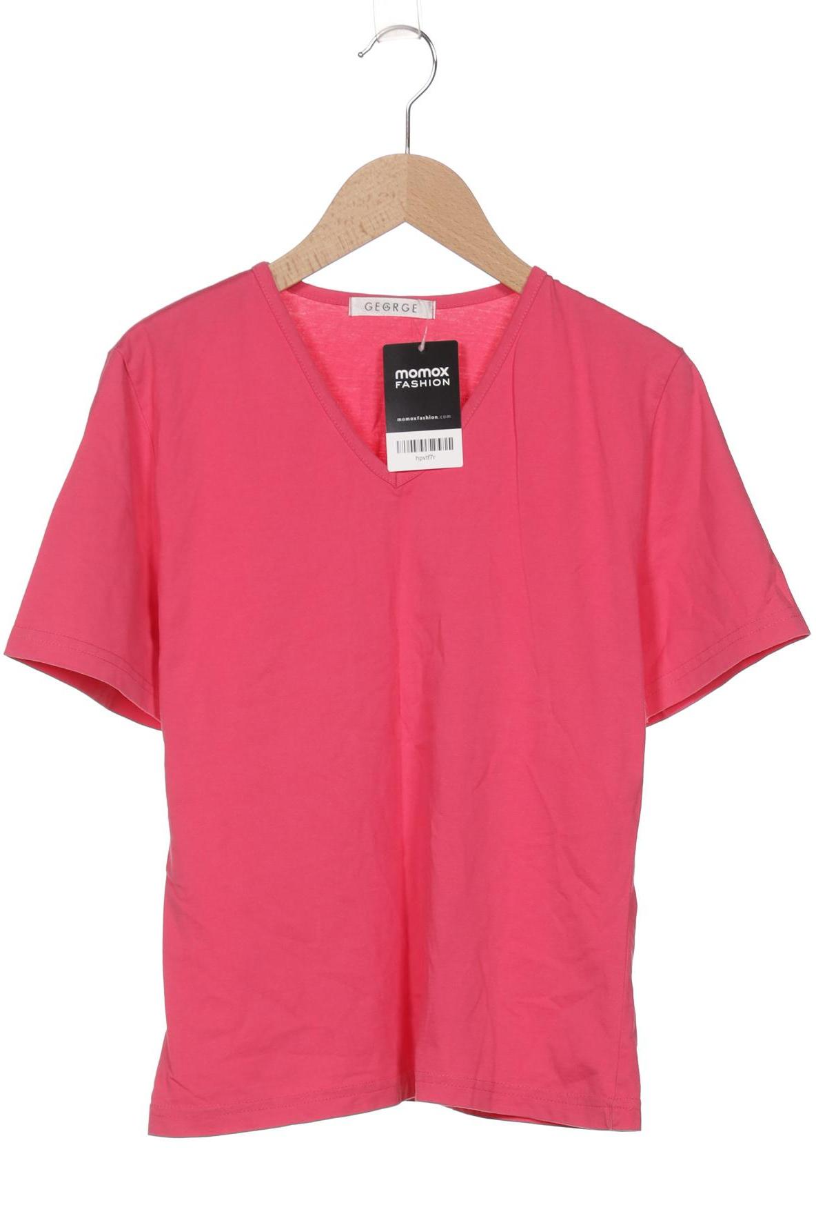 

George Damen T-Shirt, pink, Gr. 42
