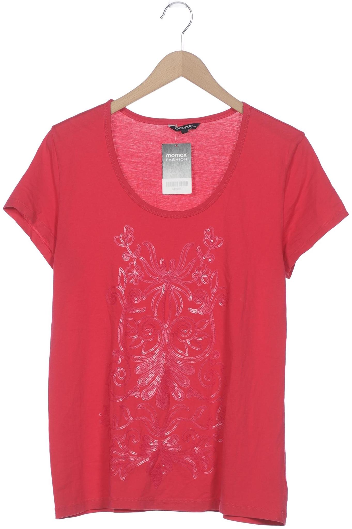 

George Damen T-Shirt, pink, Gr. 42