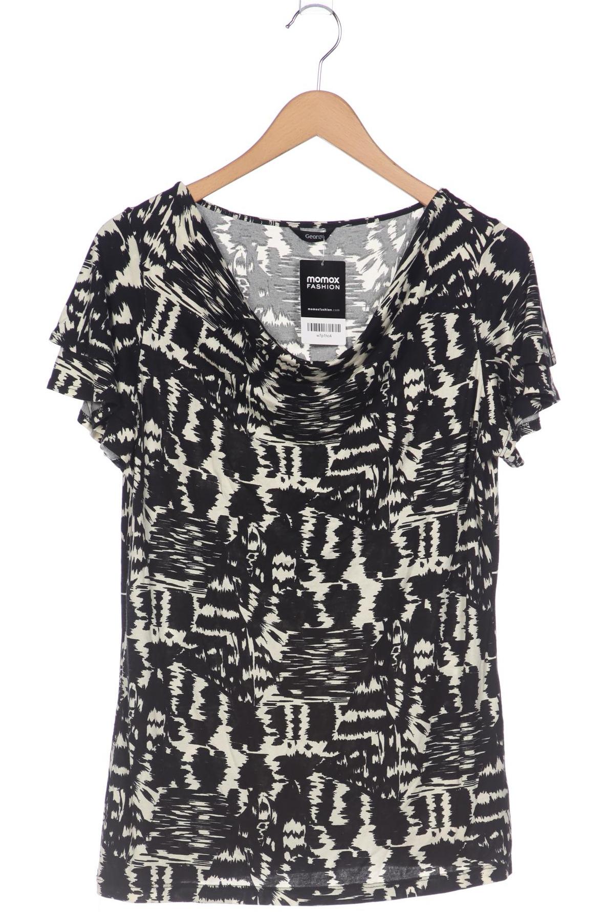 

George Damen T-Shirt, schwarz, Gr. 46